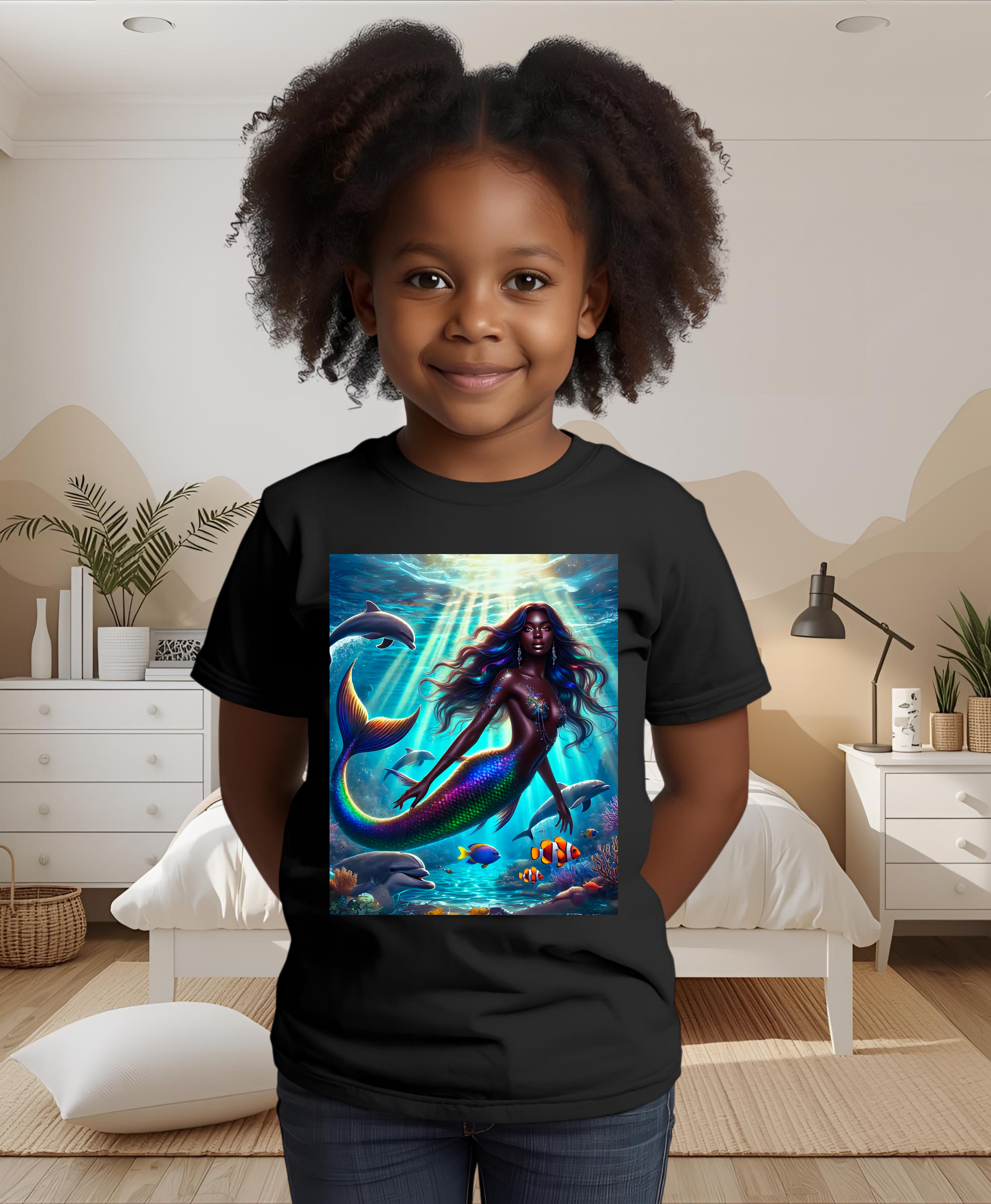 Essence (Mermaid 6) Toddler Short Sleeve T-Shirts