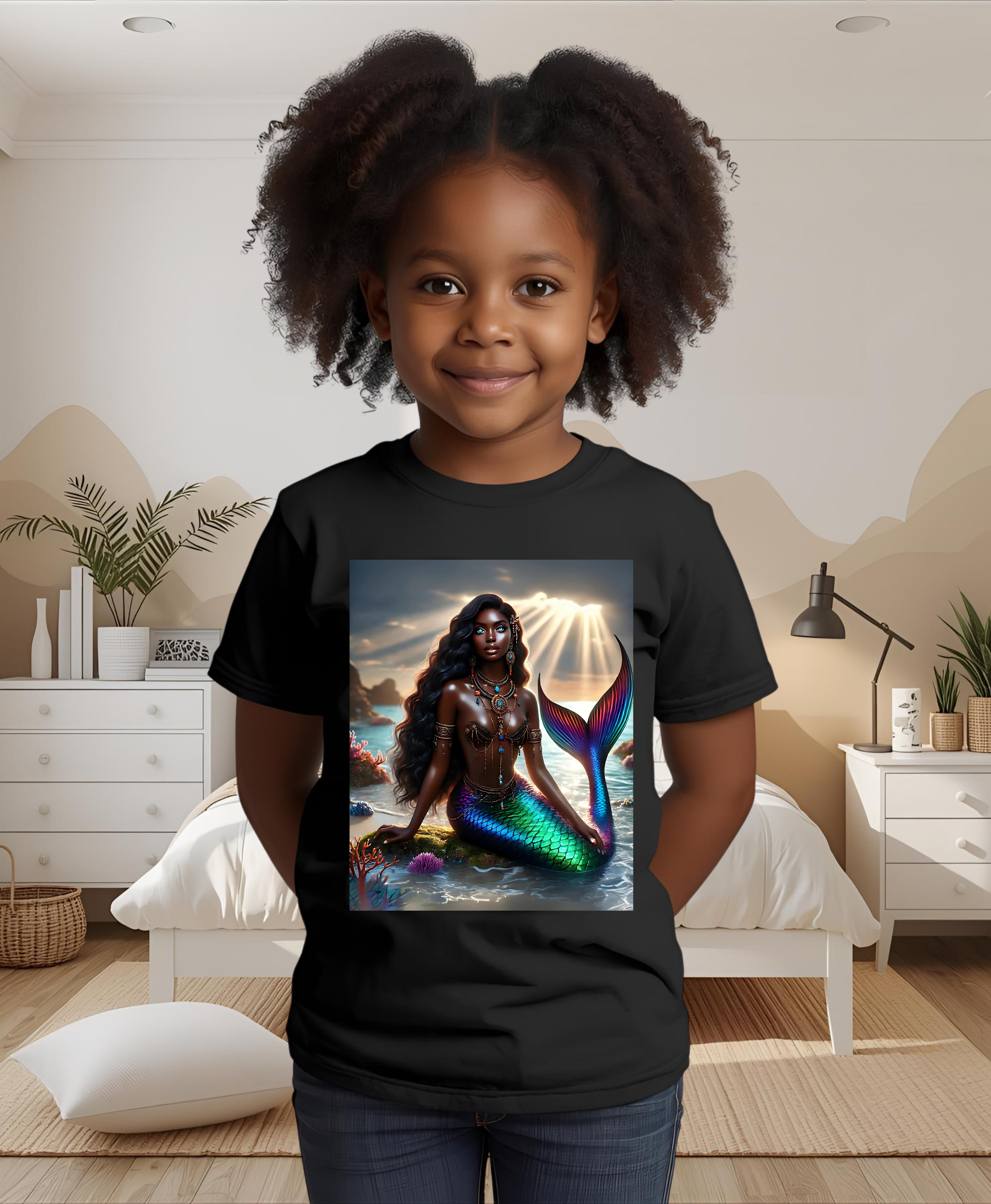 Essence (Mermaid 3) Toddler Short Sleeve T-Shirts