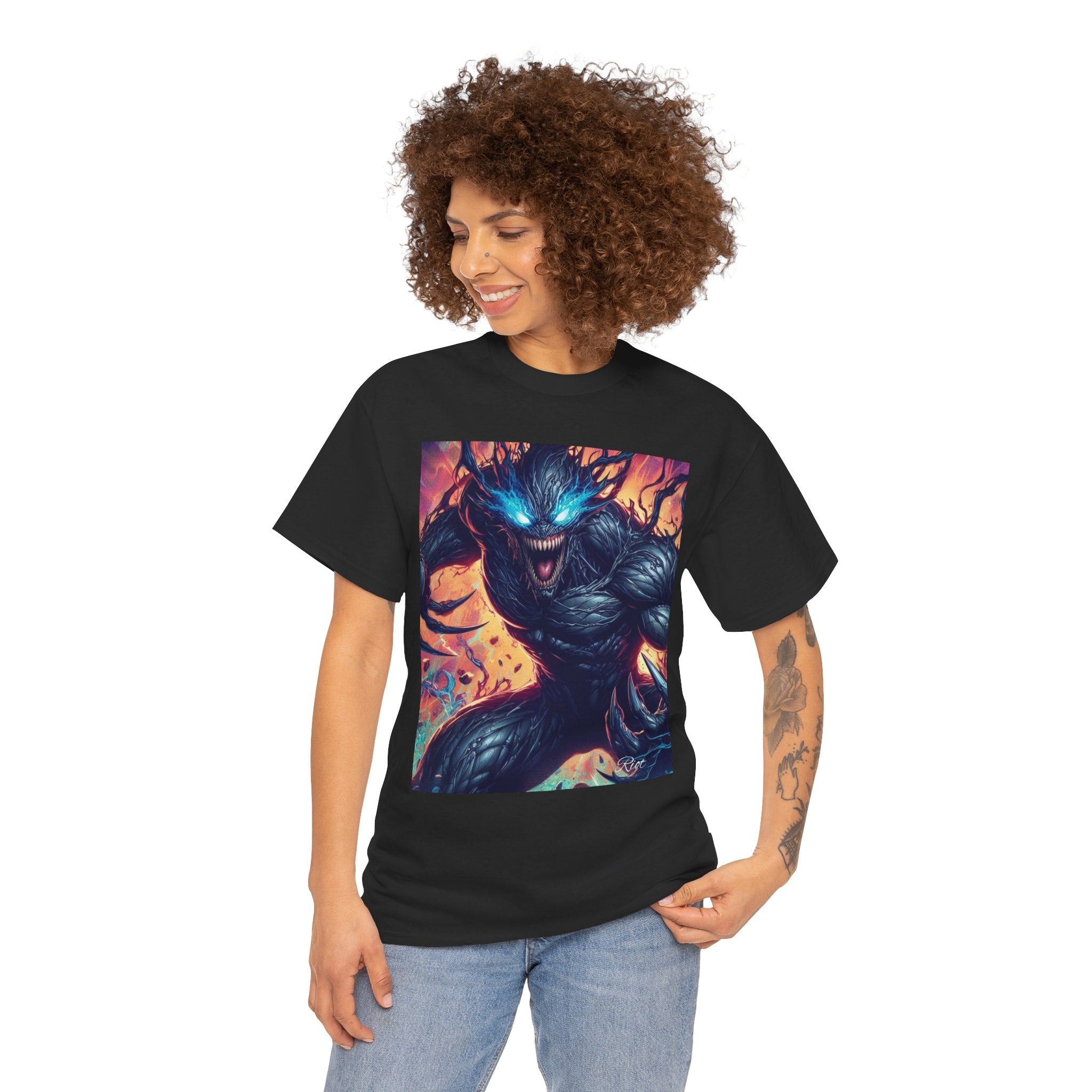 Riot (2) Unisex Tee - Wearable Super Hero Art, Unique Gift, Casual Ware, Birthday Present, Comic Book Apparel
