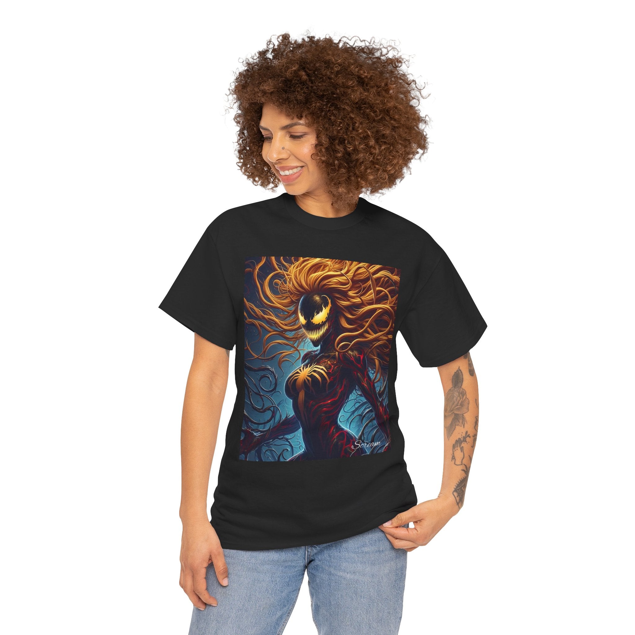 Scream Unisex Tee - Wearable Super Hero Art, Unique Gift, Casual Ware, Birthday Present, Comic Book Apparel
