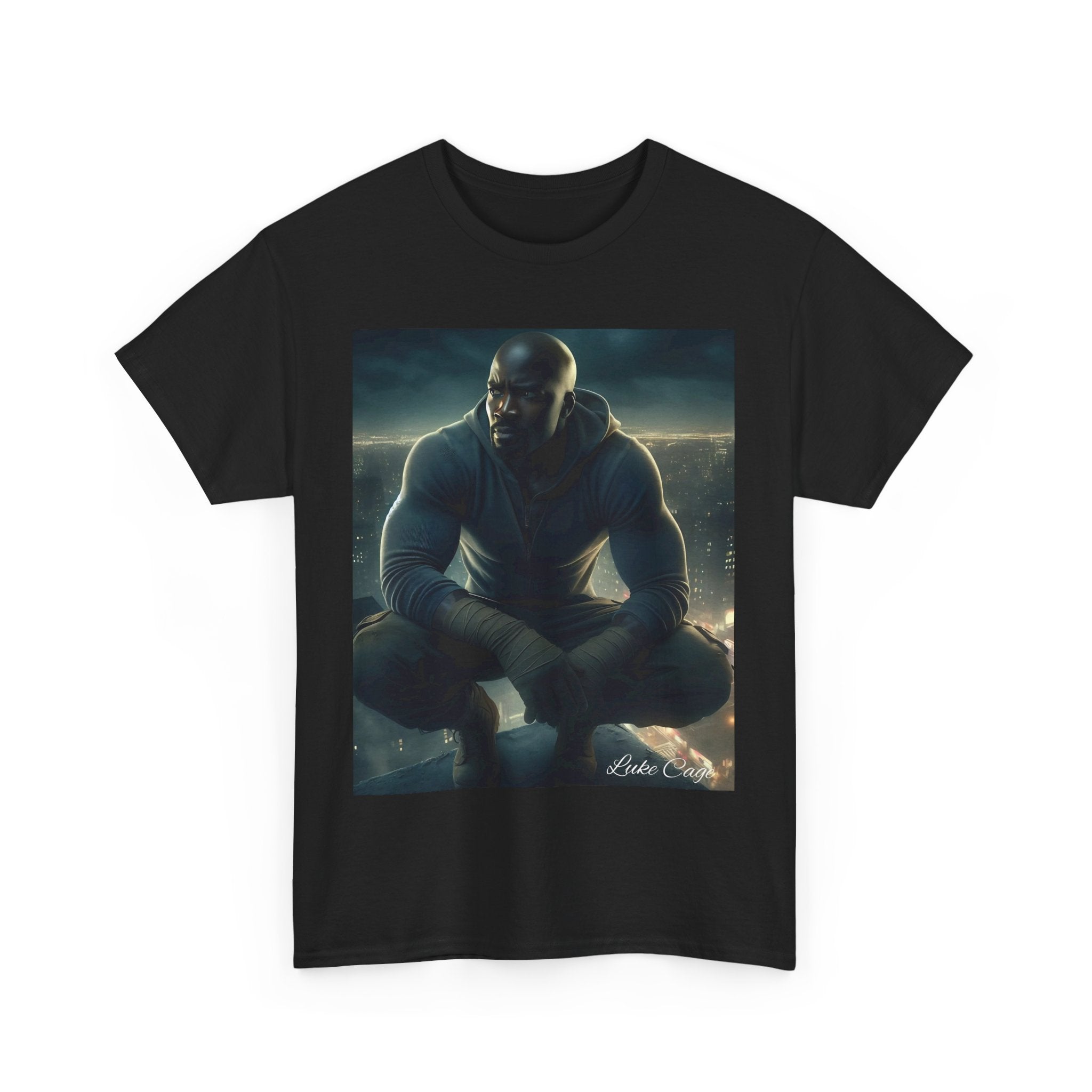 Luke Cage (2)Unisex Tee - Wearable Super Hero Art, Unique Gift, Casual Ware, Birthday Present, Comic Book Apparel