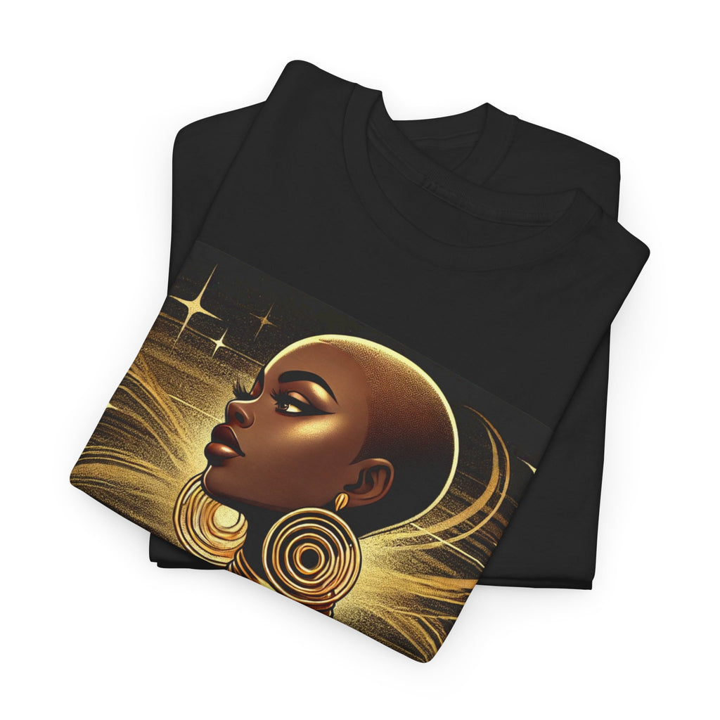 Essence of the Ancestors (Rooted In Royalty 2) Unisex Tee - Wearable Afrocentric Art, Unique Gift, Casual Ware, Birthday Present, Celebration Apparel