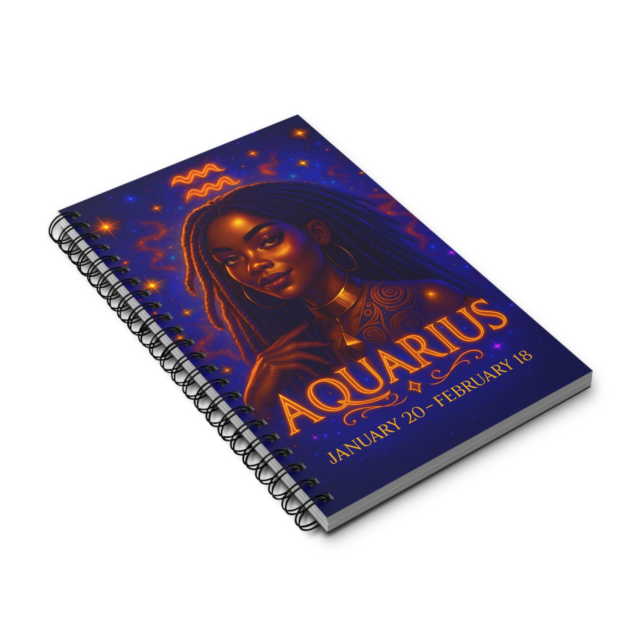 Essence of the Ancestors Zodiac Themed Spiral Journal