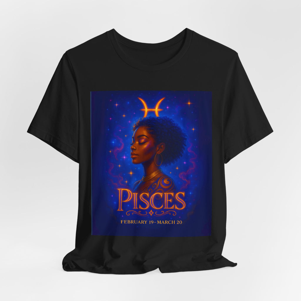 Essence Pisces Zodiac Tee, Astrology Shirt, Horoscope Gift, Unisex Graphic Tee, Star Sign Apparel, Birthday Gift for Pisces