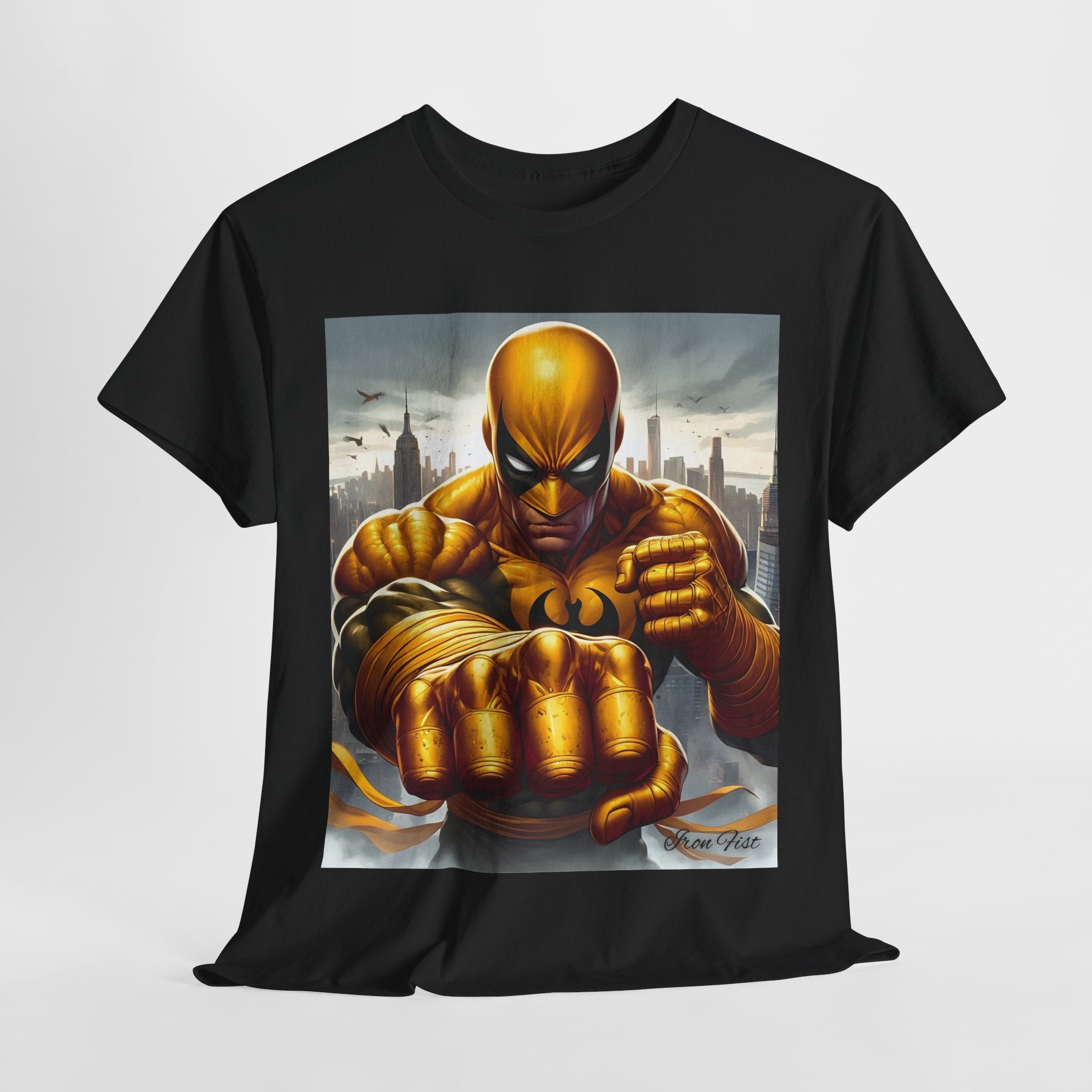 Iron Fist Unisex Tee - Wearable Super Hero Art, Unique Gift, Casual Ware, Birthday Present, Comic Book Apparel