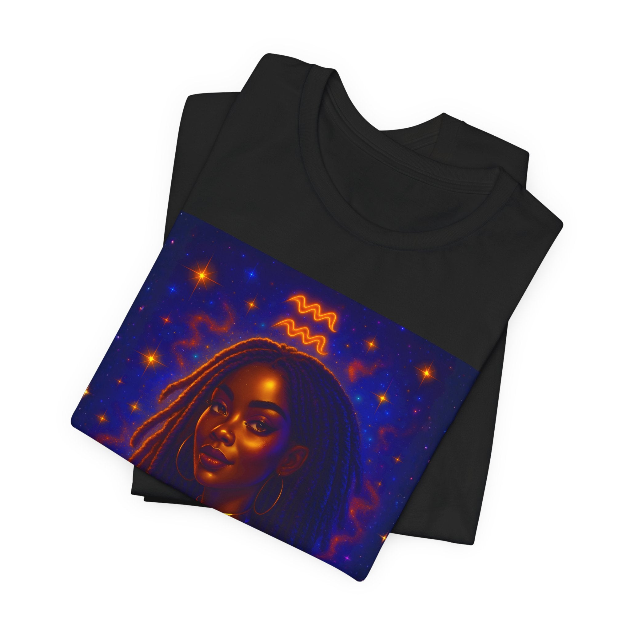 Essence Aquarius Zodiac Tee - Unisex Jersey Short Sleeve Shirt for Astrology Lovers, Astrology Gift, Horoscope Tee, Star Sign Apparel, Zodiac [...]