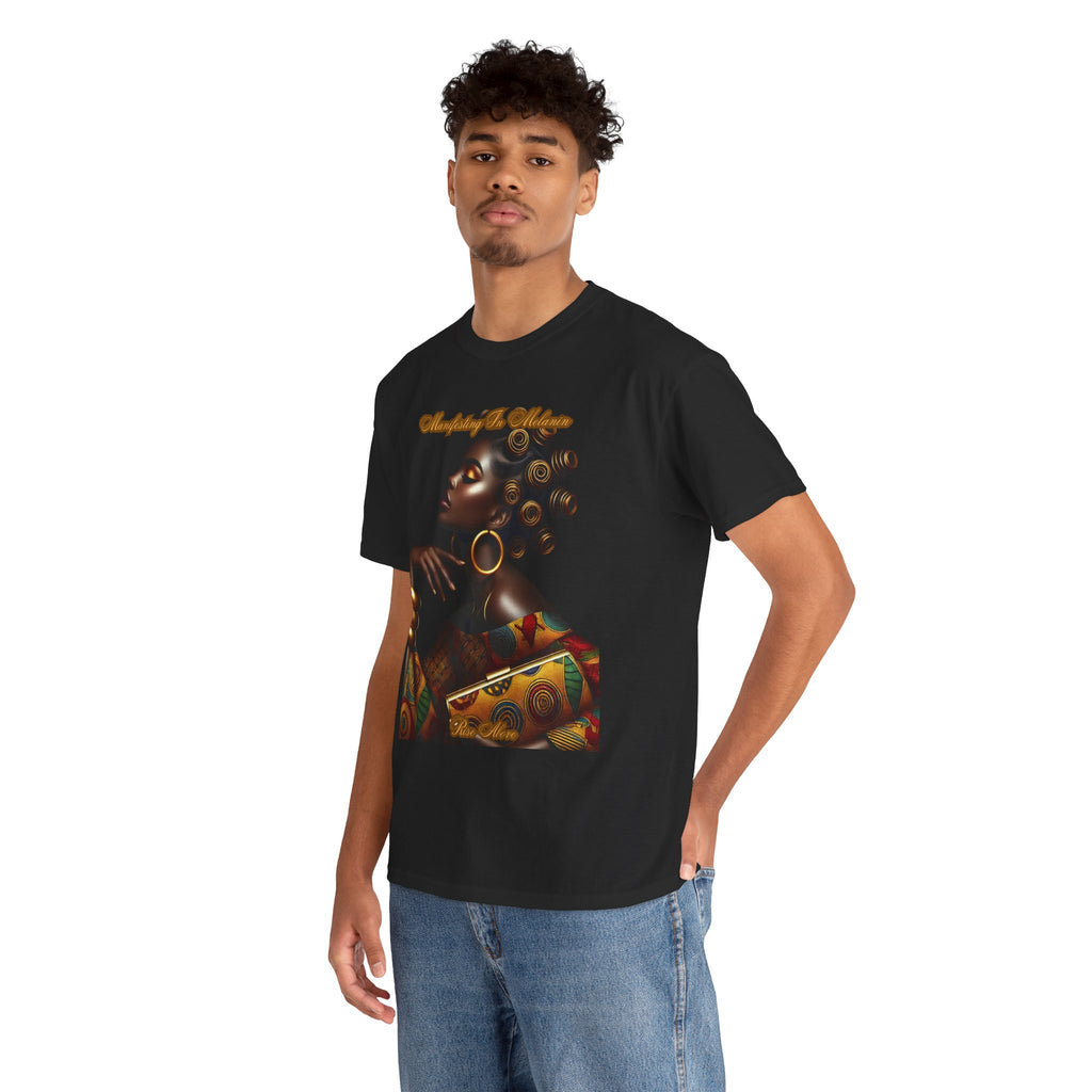 Essence of the Ancestors (Rise Above) Unisex Tee - Wearable Afrocentric Art, Unique Gift, Casual Ware, Birthday Present, Celebration Apparel