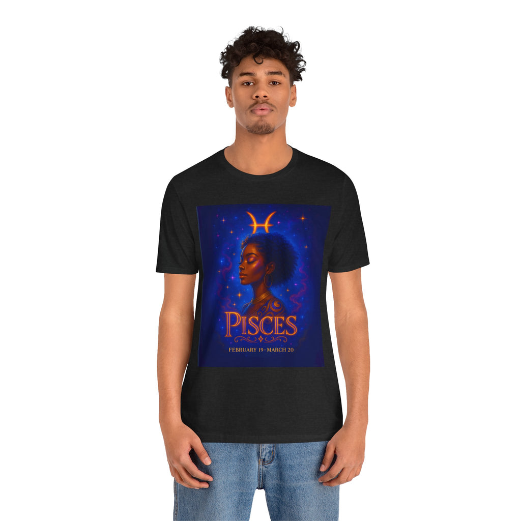 Essence Pisces Zodiac Tee, Astrology Shirt, Horoscope Gift, Unisex Graphic Tee, Star Sign Apparel, Birthday Gift for Pisces
