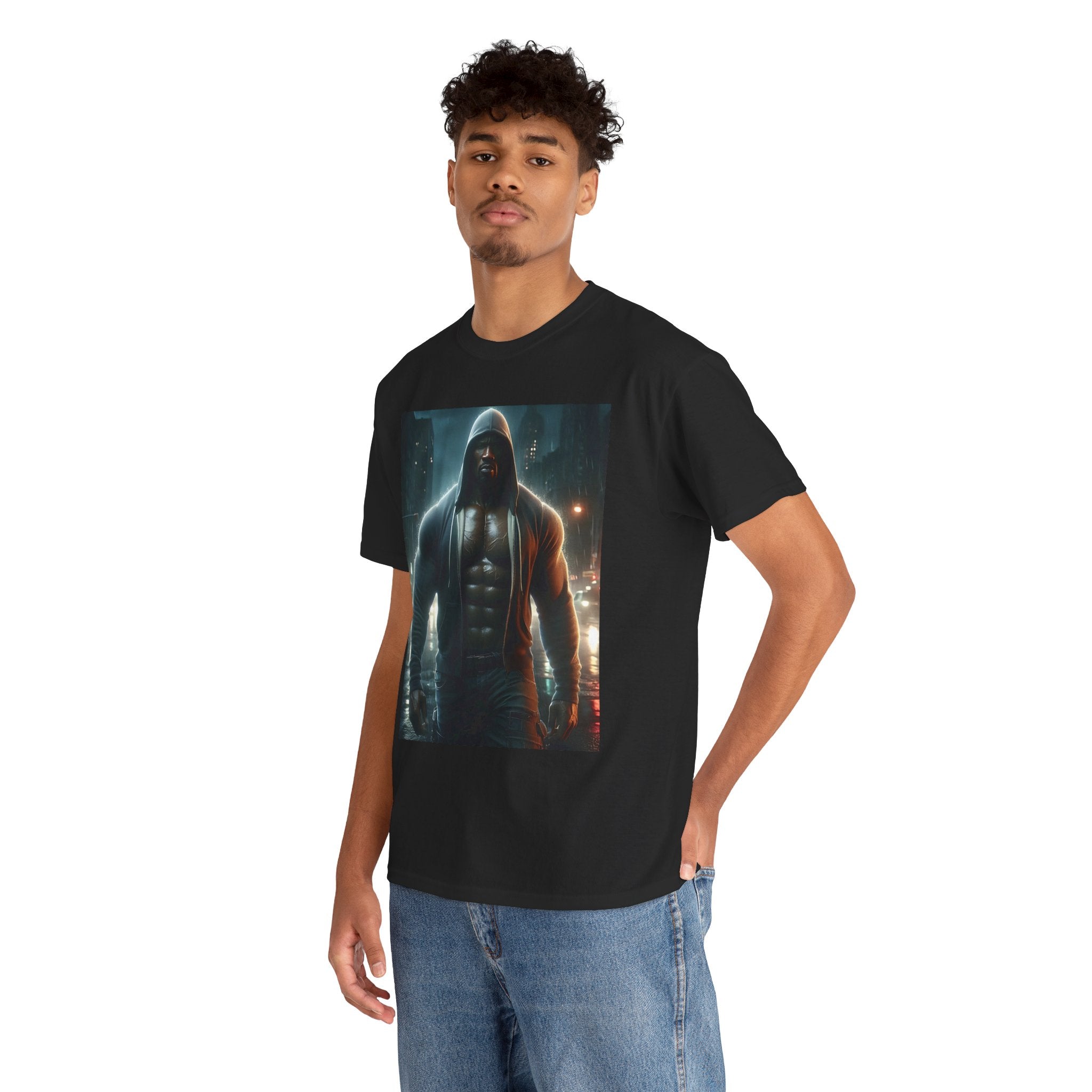 Copy of Luke Cage (3)Unisex Tee - Wearable Super Hero Art, Unique Gift, Casual Ware, Birthday Present, Comic Book Apparel