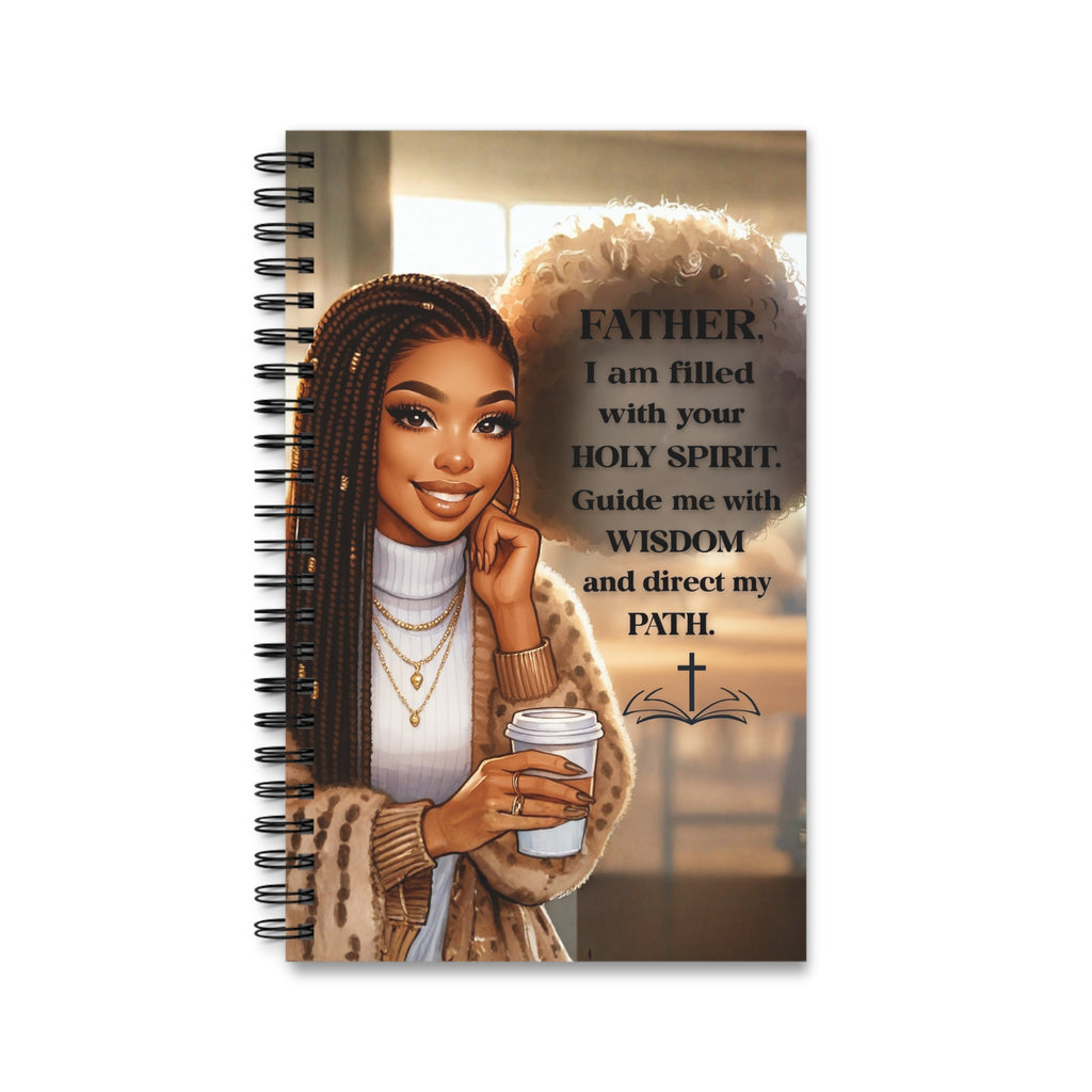 Essence of the Ancestors Inspirational Themed Spiral Journal