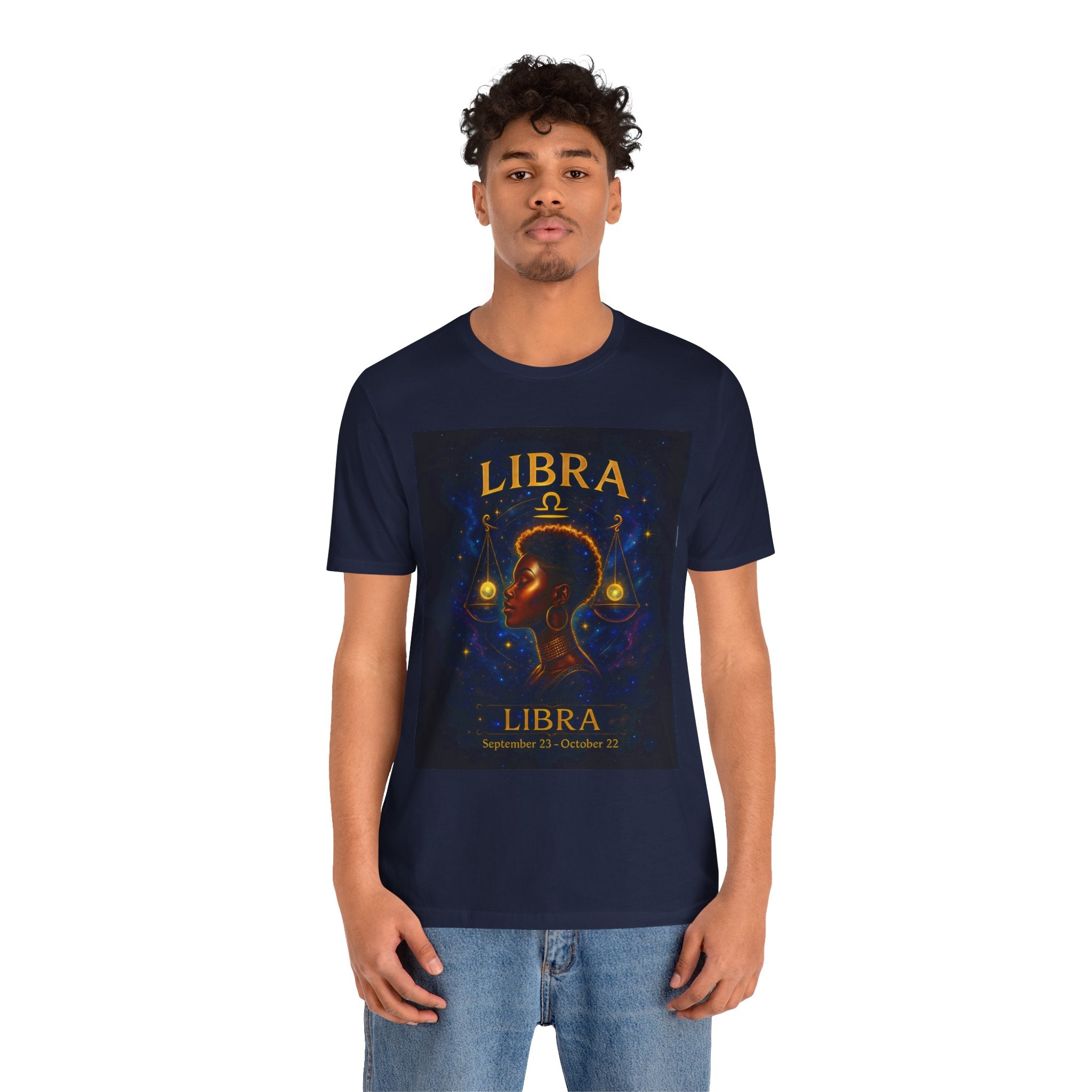 Essence Libra Zodiac T-Shirt - Astrology Short Sleeve Tee, Gift for Astrology Lovers, Horoscope Apparel, Stylish Libra Shirt, Libra Birthday Gift