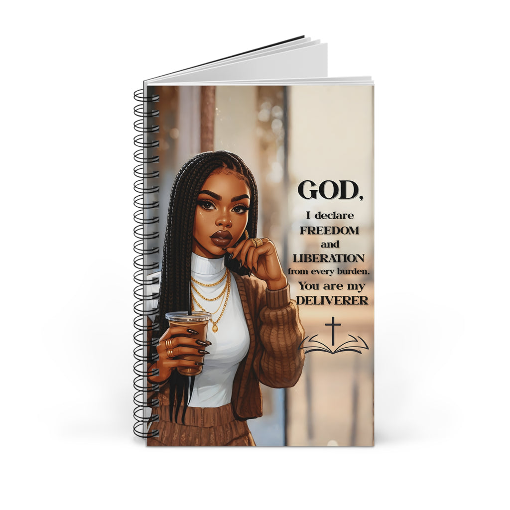 Essence of the Ancestors Inspirational Themed Spiral Journal