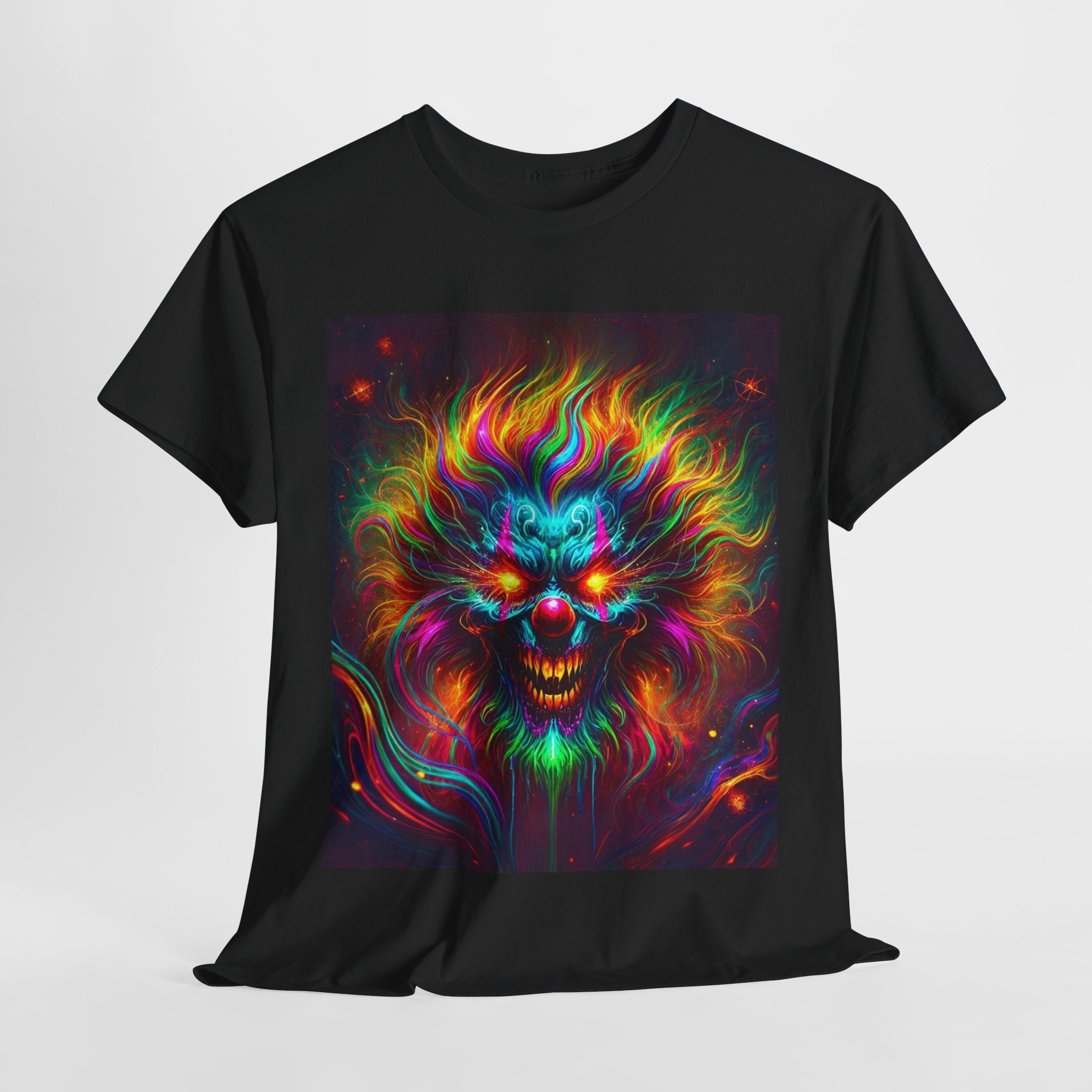 Halloween Nightmares (Sadistic Clown)Unisex Tee - Wearable Art, Unique Gift, Casual Ware, Birthday Present, Halloween Apparel