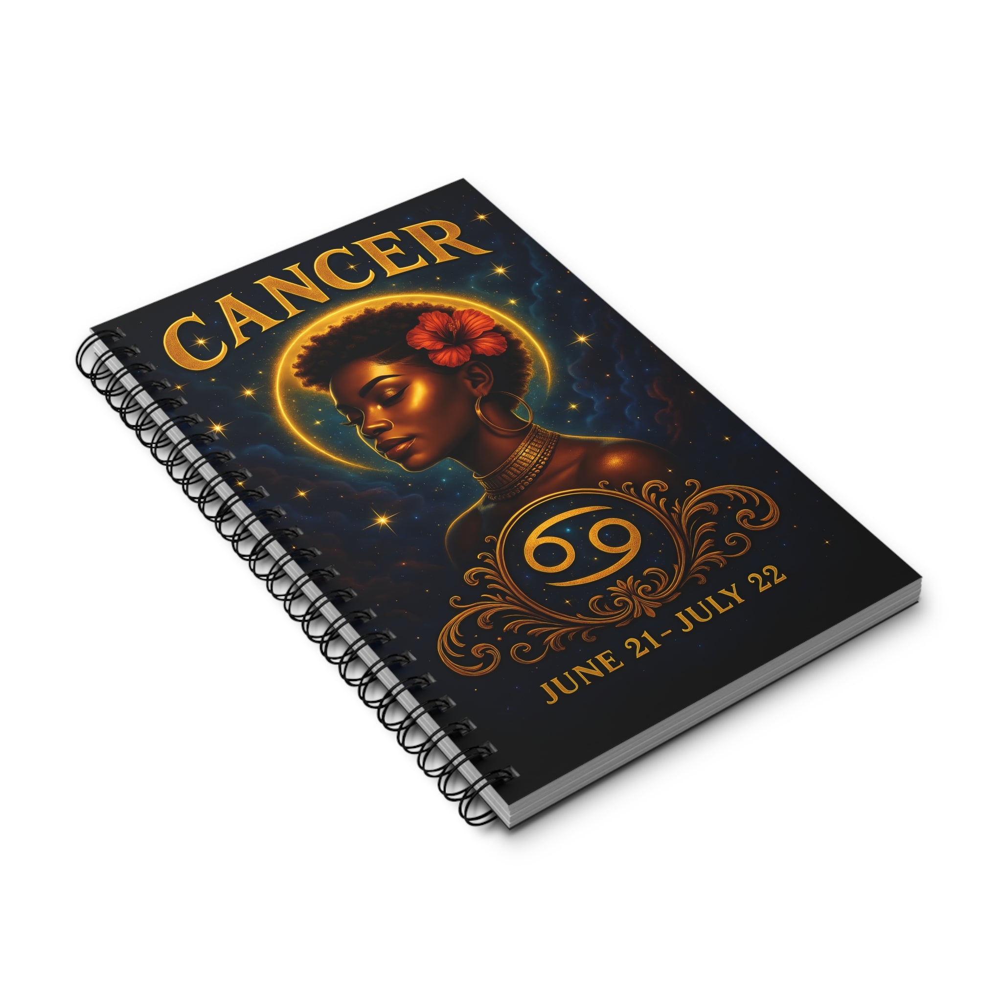 Essence of the Ancestors Zodiac Themed Spiral Journal