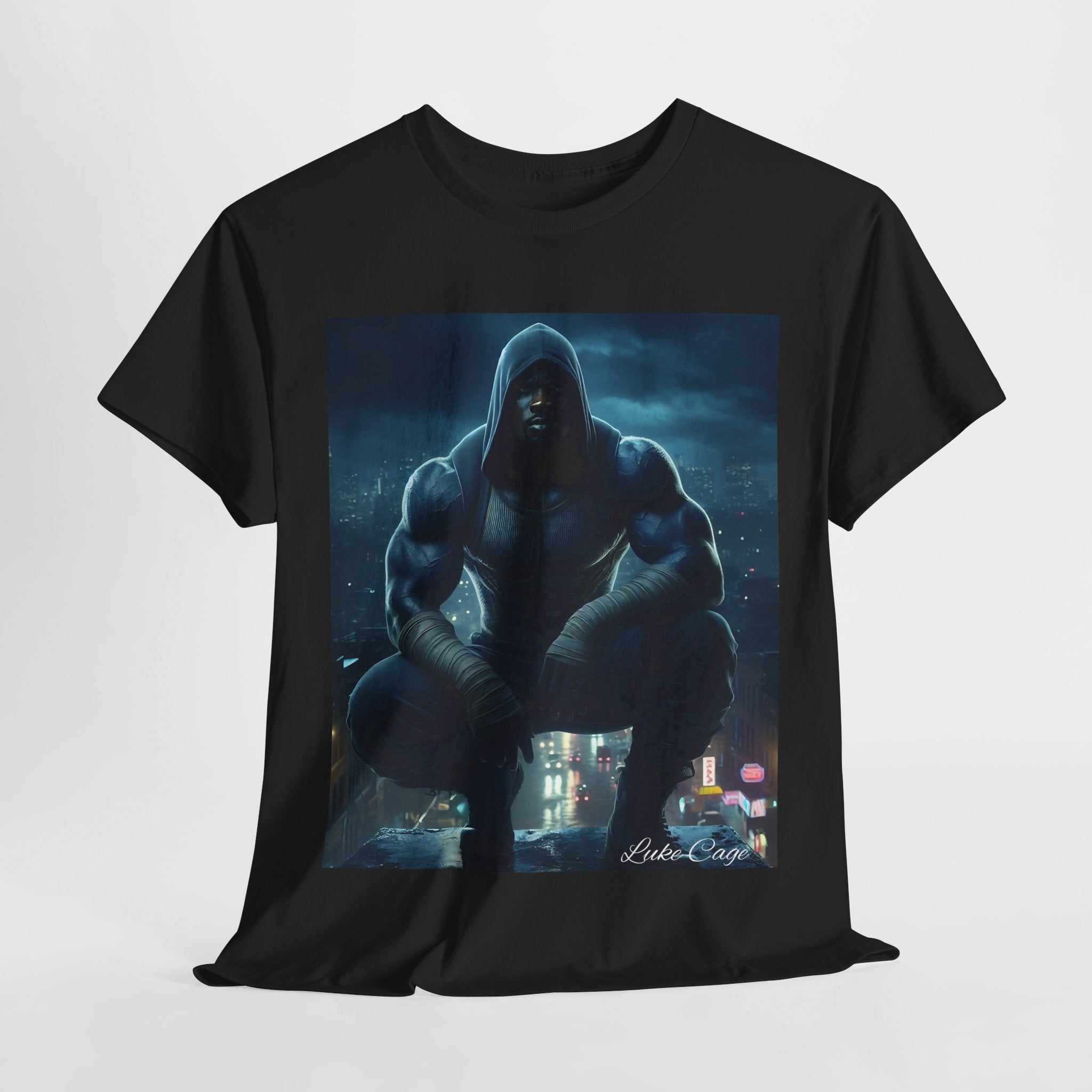Luke Cage Unisex Tee - Wearable Super Hero Art, Unique Gift, Casual Ware, Birthday Present, Comic Book Apparel