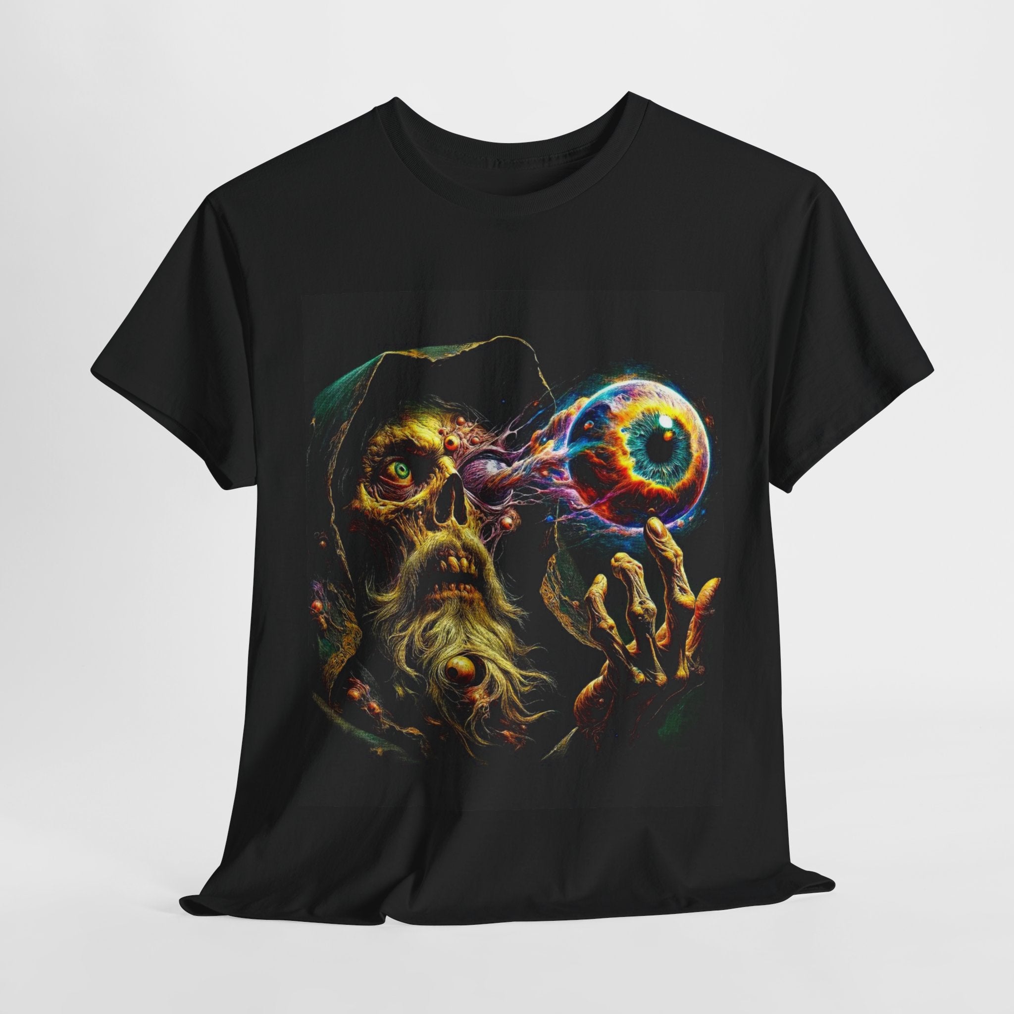 Demons & Majic Unisex Tee - Wearable Art, Unique Gift, Casual Ware, Birthday Present, Halloween Apparel