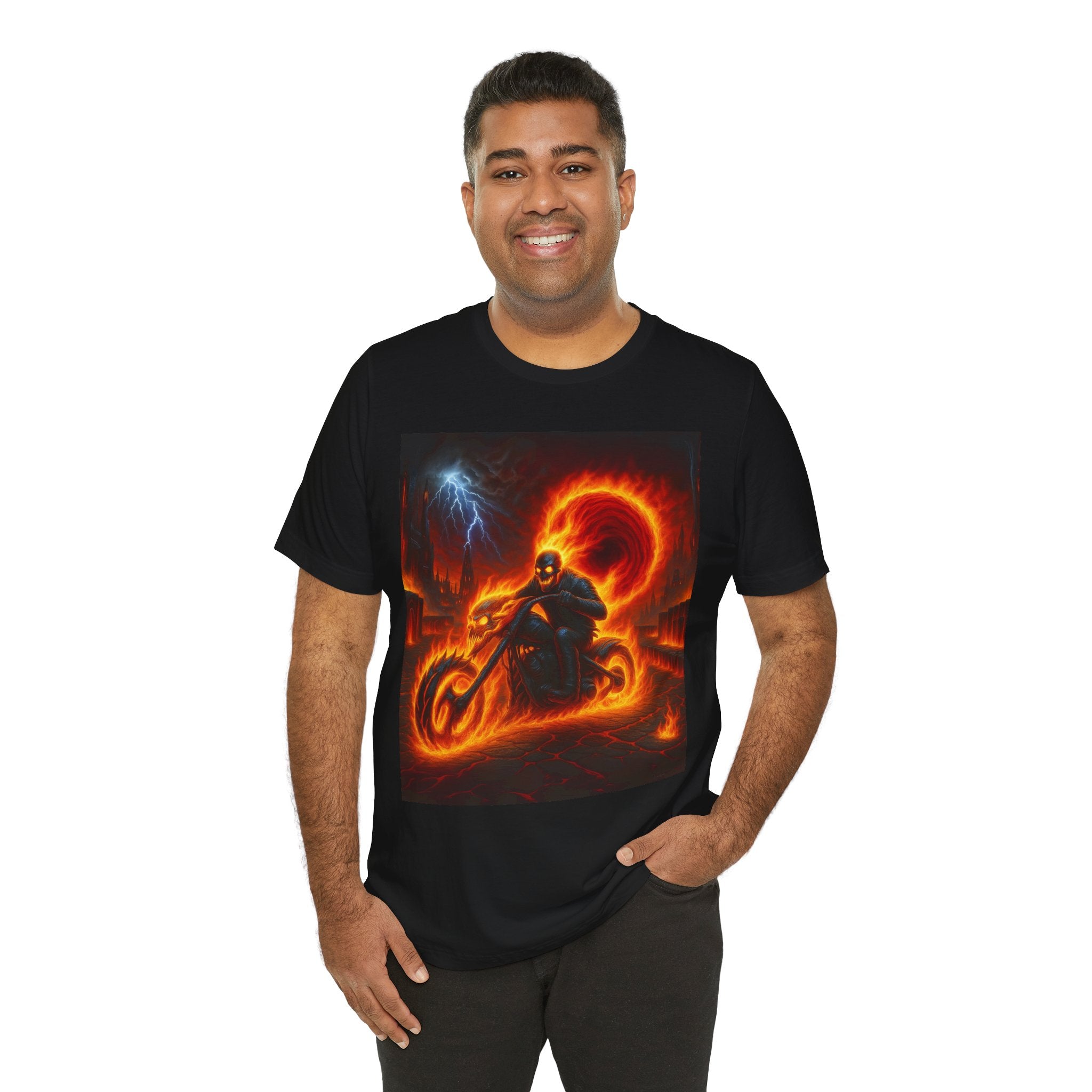 Essence Ghostrider Unisex Jersey Short Sleeve Tee