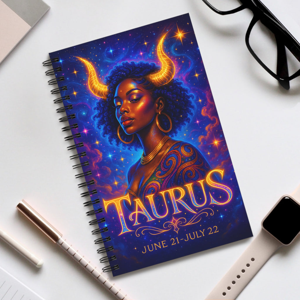 Essence of the Ancestors Zodiac Themed Spiral Journal