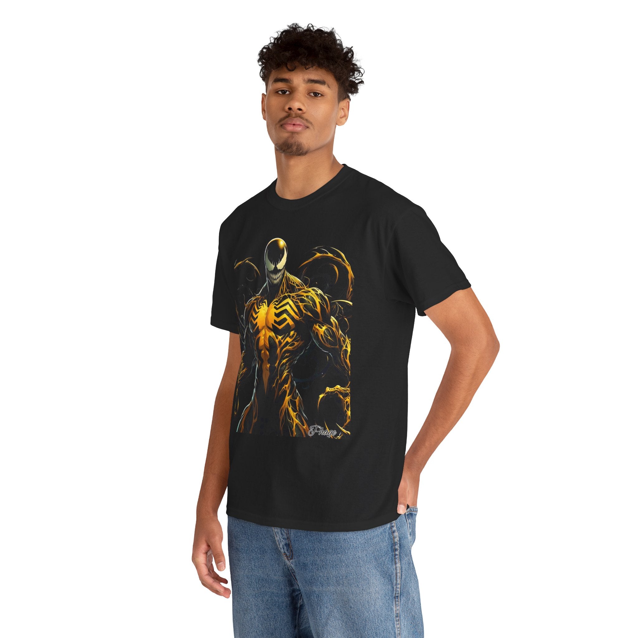 Phage Unisex Tee - Wearable Super Hero Art, Unique Gift, Casual Ware, Birthday Present, Comic Book Apparel