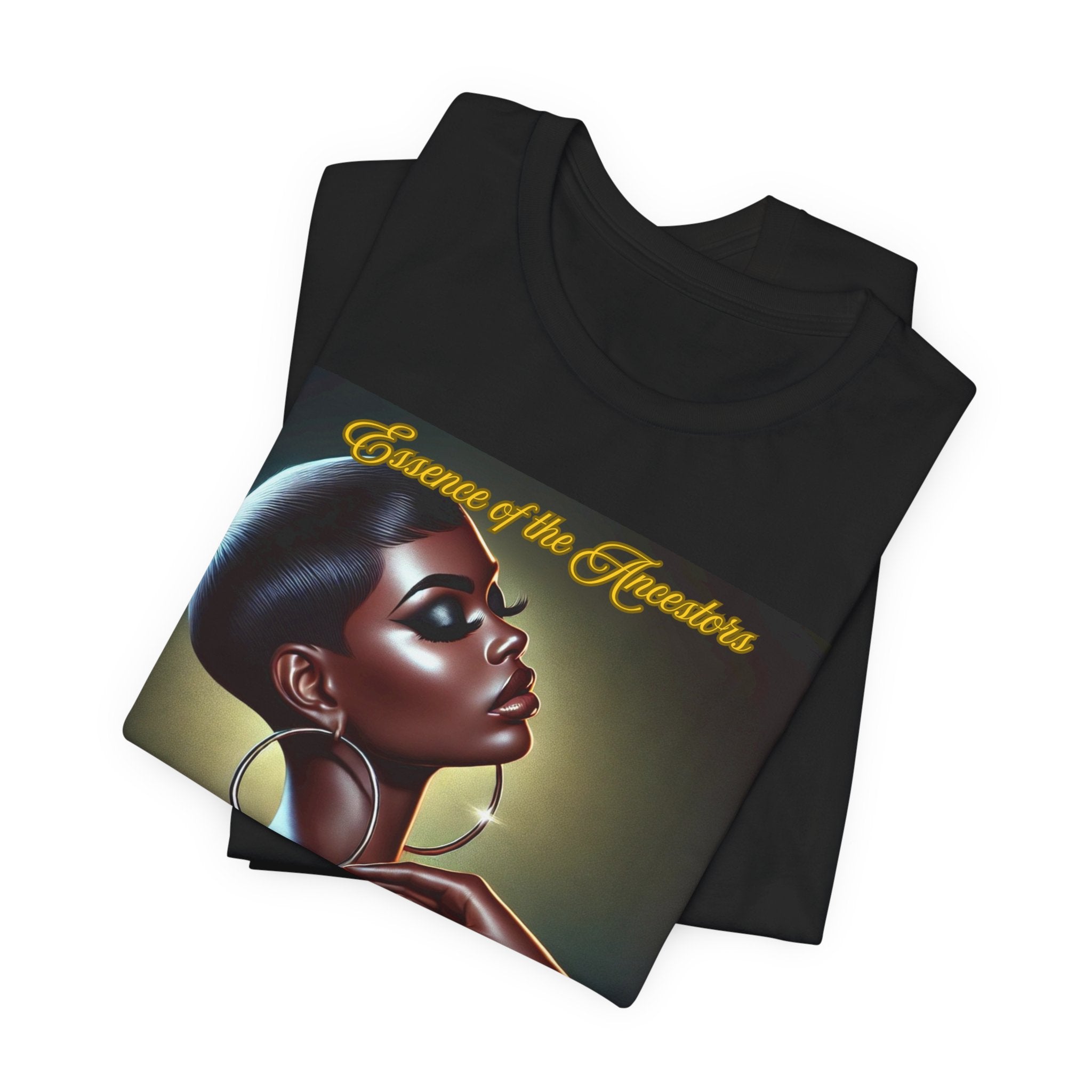 Essence of the Ancestors (Happy Healthy Whole) Graphic Tee for Unisex, Affirmation T-Shirt, Cultural Pride Wear, Gifts for Her, Mixed Heritage Fashion