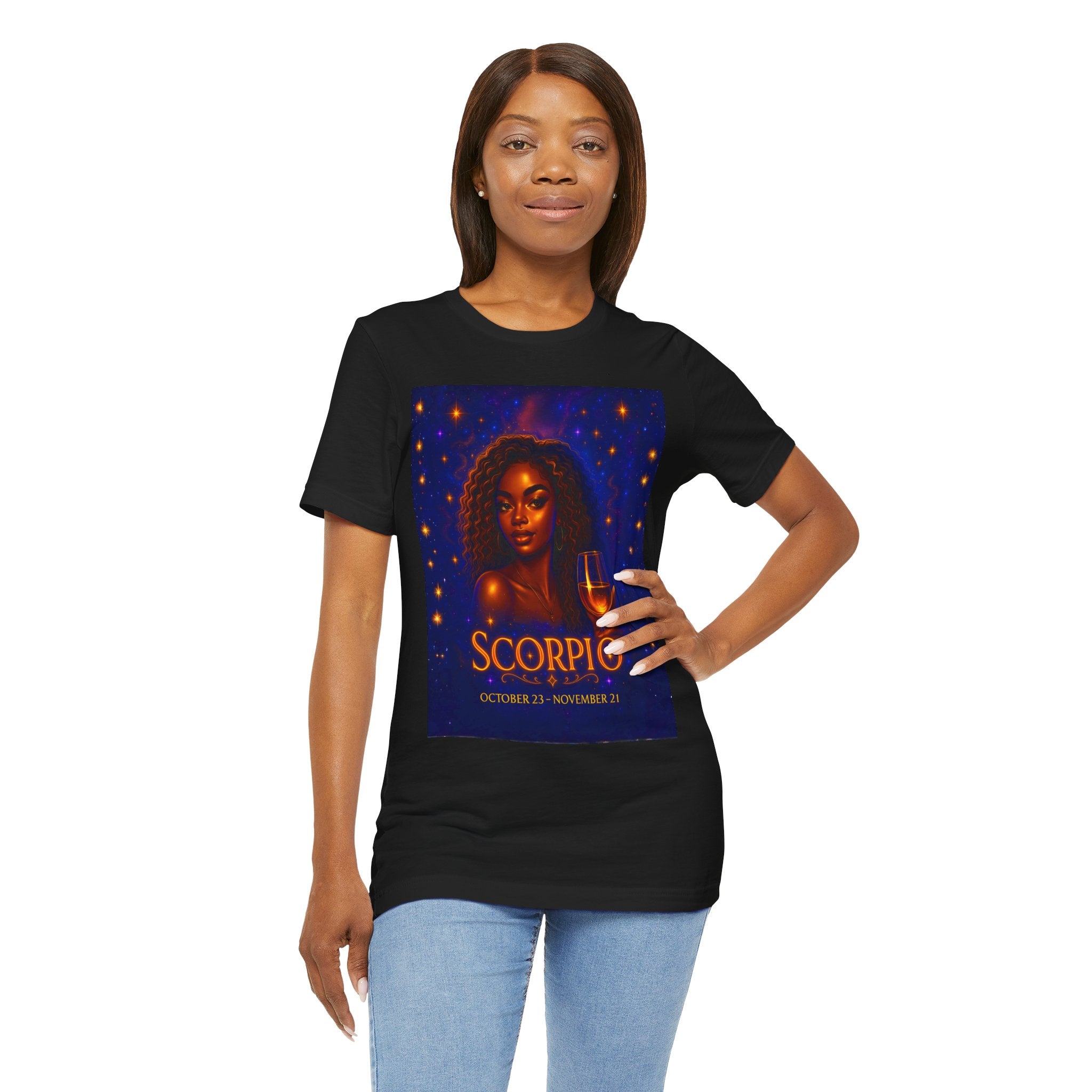 Essence Scorpio Zodiac Tee, Astrology T-Shirt, Horoscope Gift, October Birthday Shirt, Celestial Graphic Tee, Unisex Star Sign Apparel