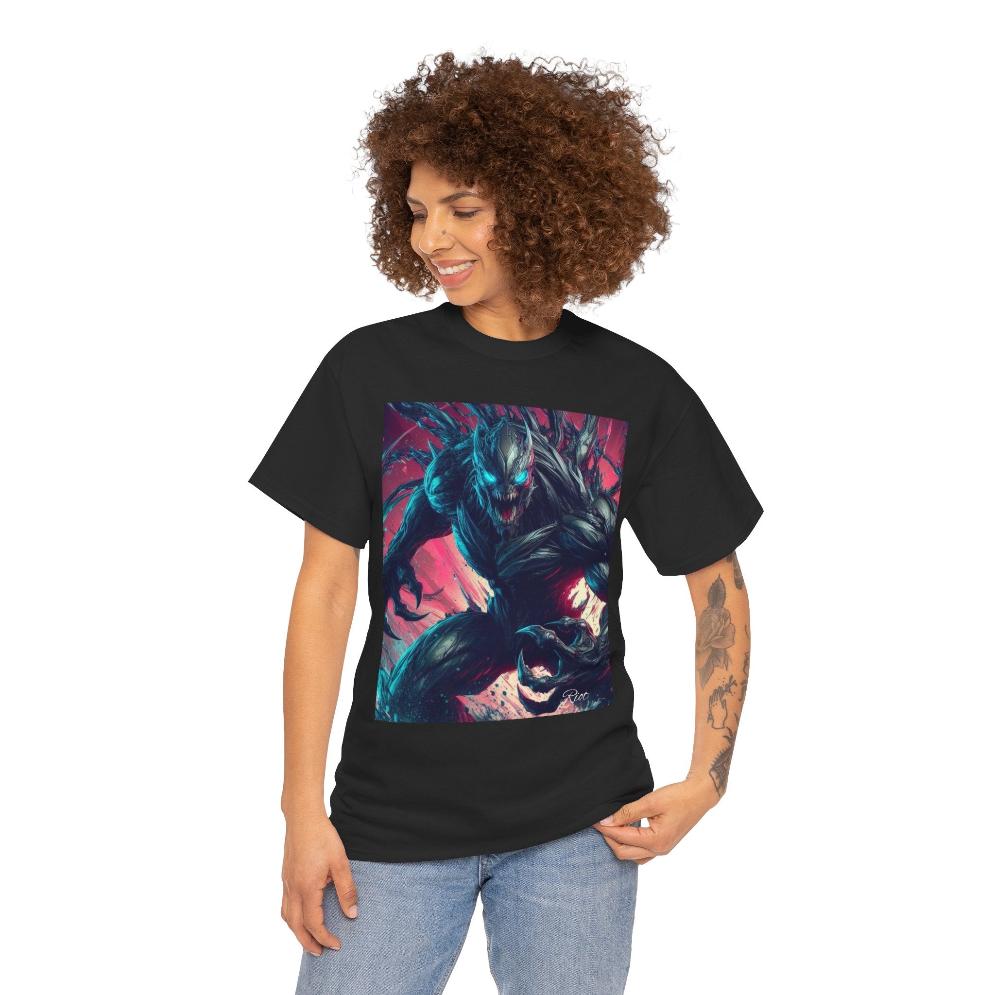 Riot Unisex Tee - Wearable Super Hero Art, Unique Gift, Casual Ware, Birthday Present, Comic Book Apparel