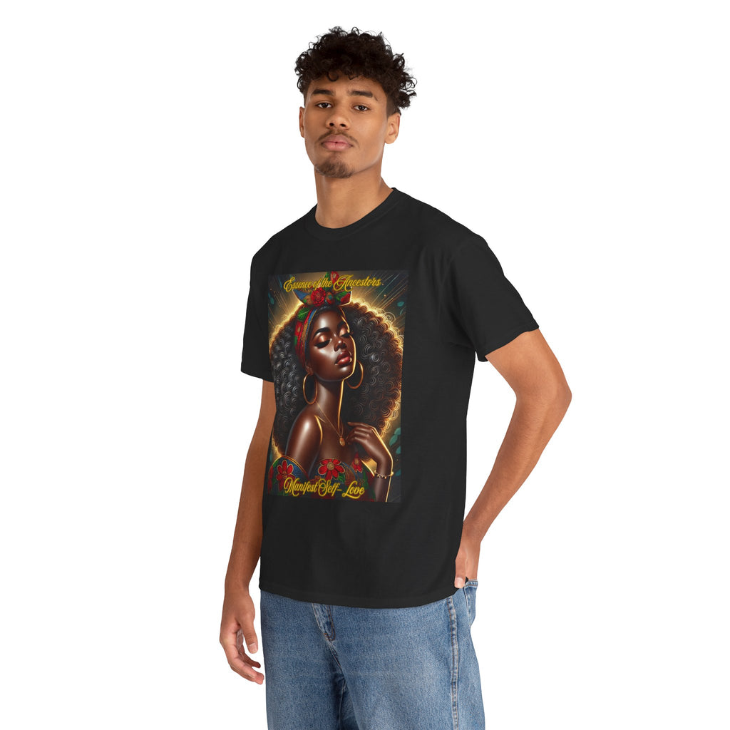 Essence of the Ancestors Unisex Tee - Wearable Afrocentric Art, Unique Gift, Casual Ware, Birthday Present, Celebration Apparel