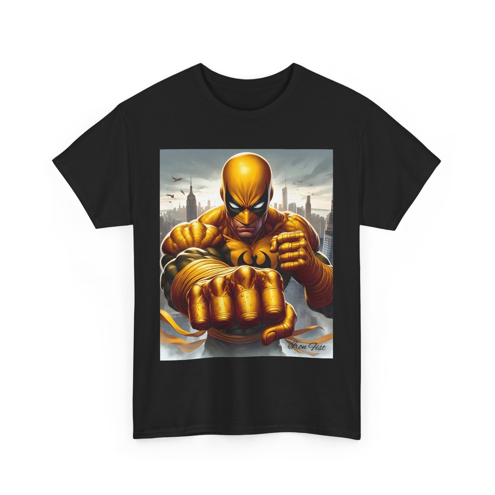 Iron Fist Unisex Tee - Wearable Super Hero Art, Unique Gift, Casual Ware, Birthday Present, Comic Book Apparel