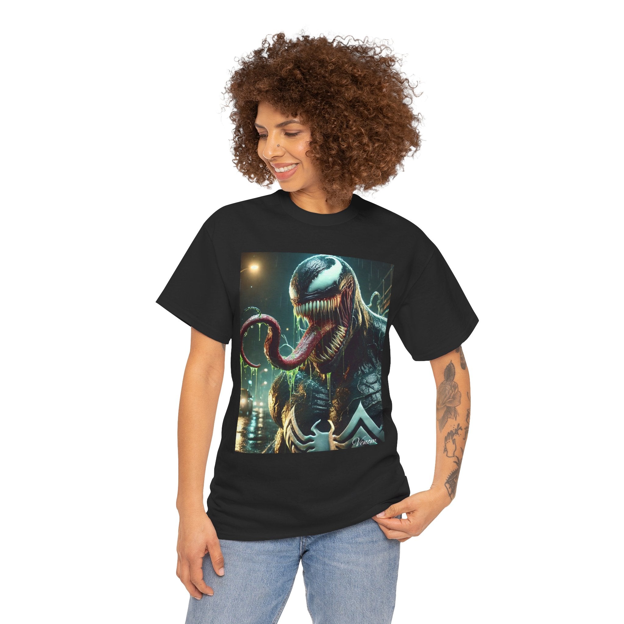 Venom (2) Unisex Tee - Wearable Super Hero Art, Unique Gift, Casual Ware, Birthday Present, Comic Book Apparel