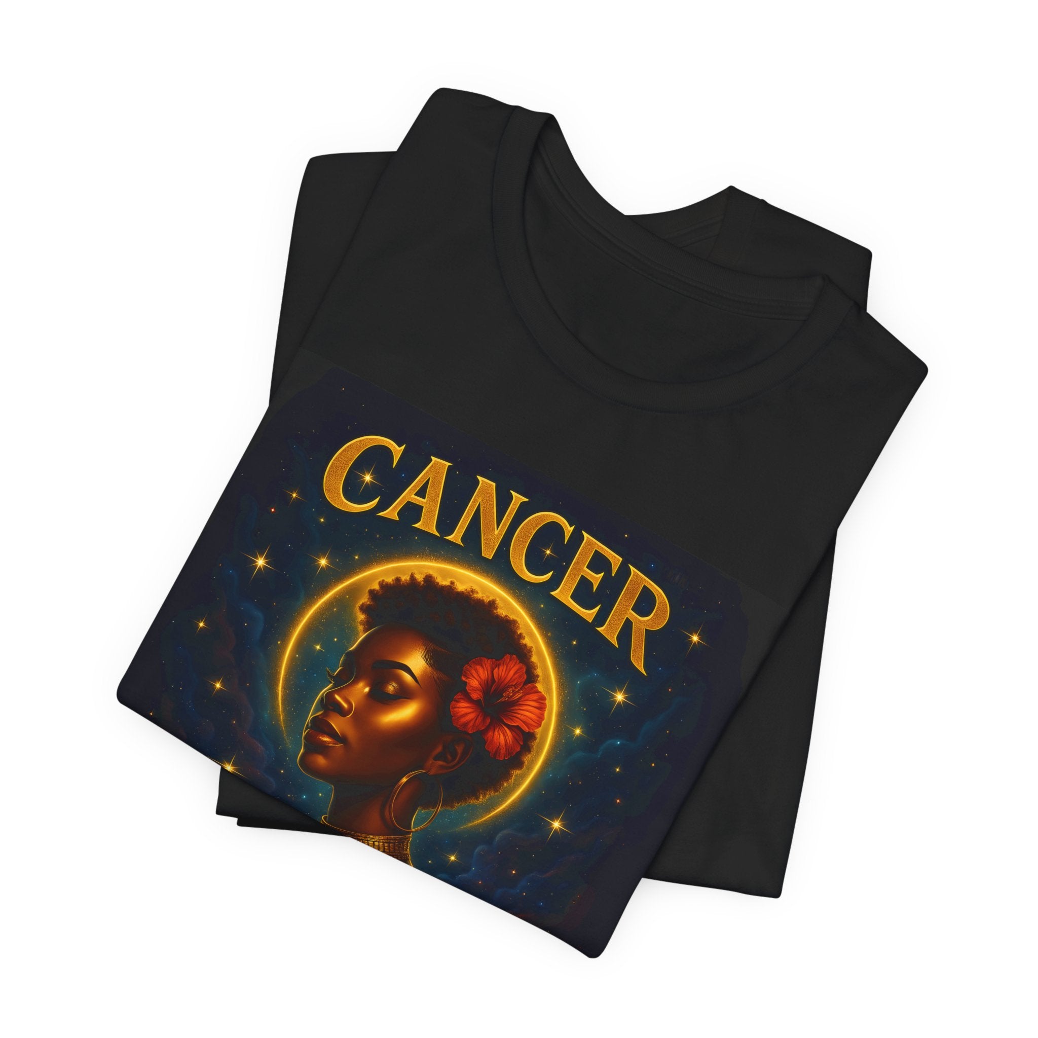 Essence Cancer Zodiac Graphic Tee, Astrology T-Shirt, Unisex Jersey Tee, Horoscope Gift, Astrological Sign Apparel