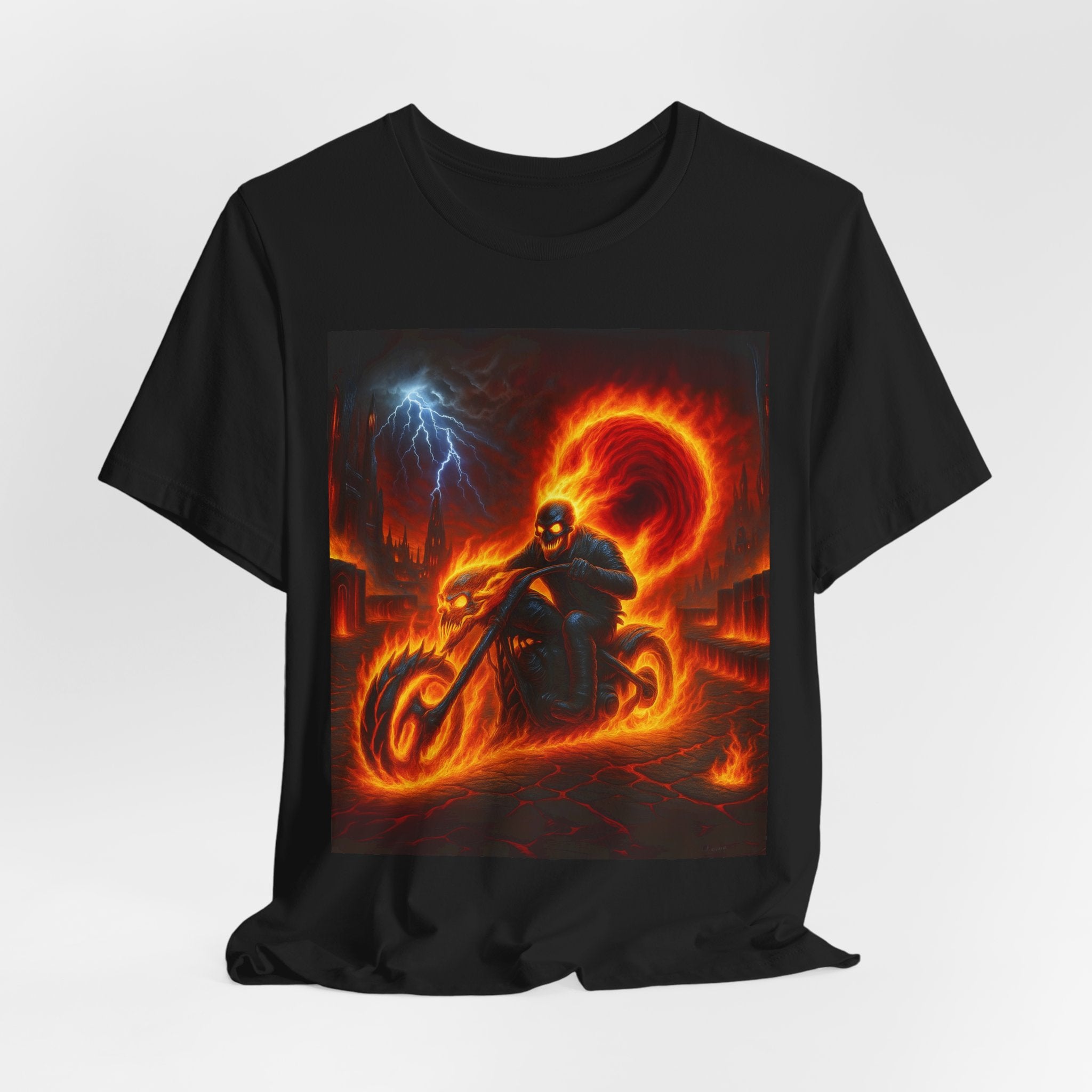 Essence Ghostrider Unisex Jersey Short Sleeve Tee