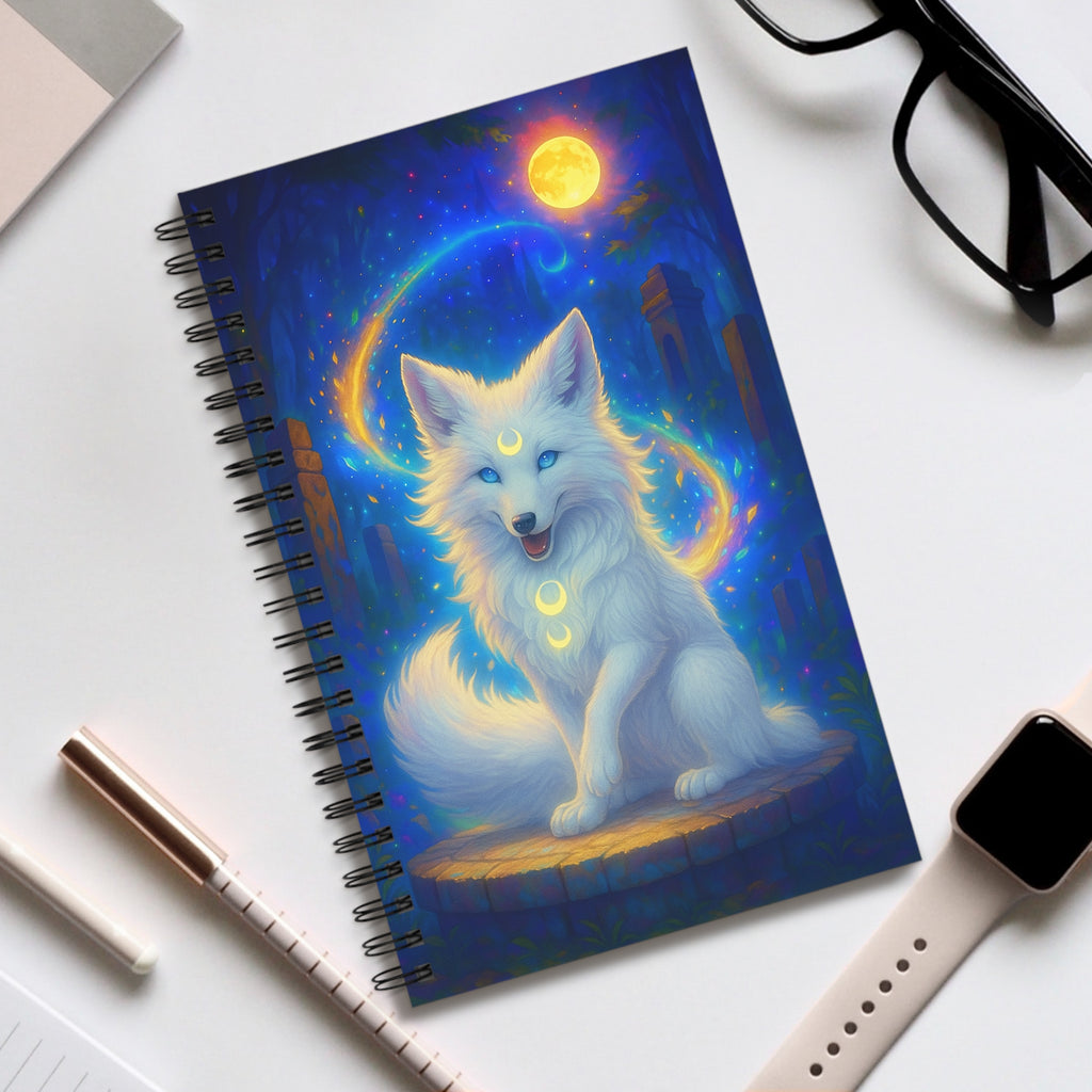 Essence of the Ancestors Mystical Animal Themed Spiral Journal