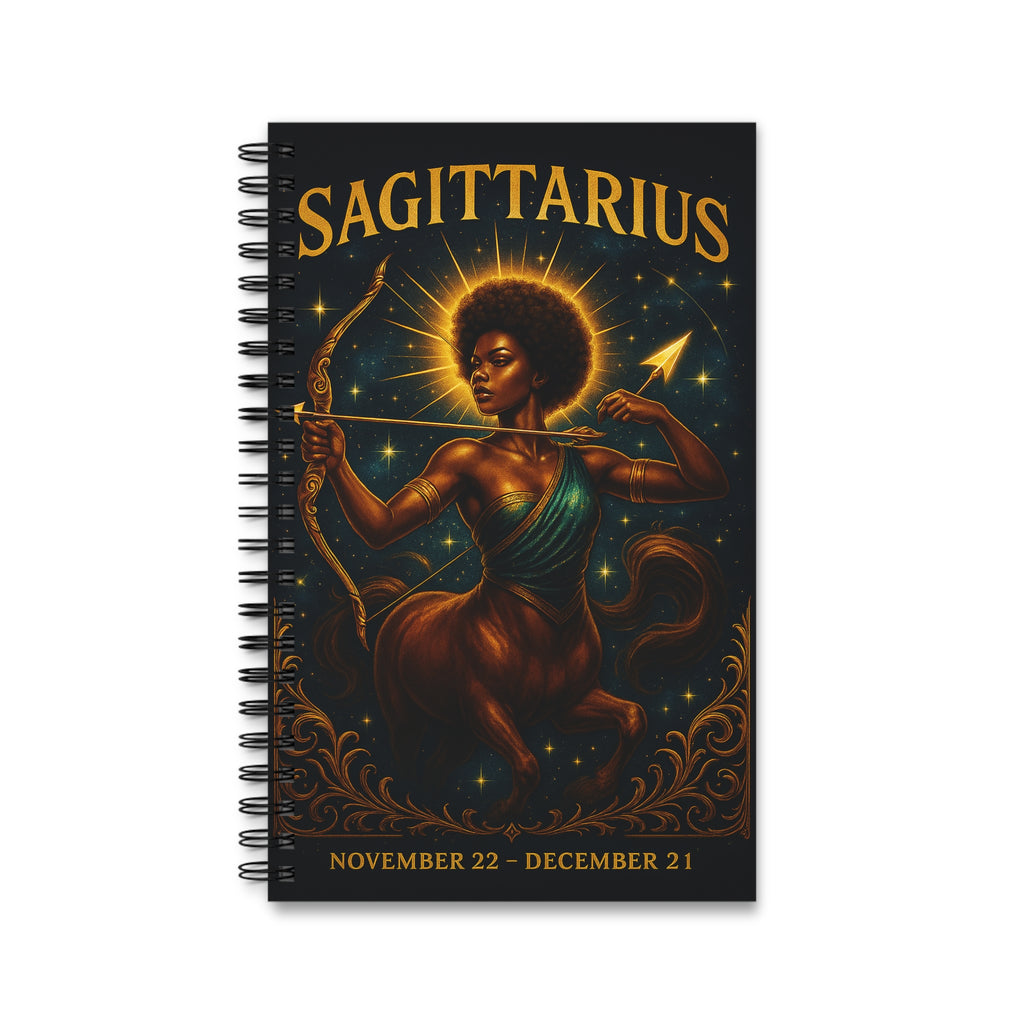 Essence of the Ancestors Zodiac Themed Spiral Journal