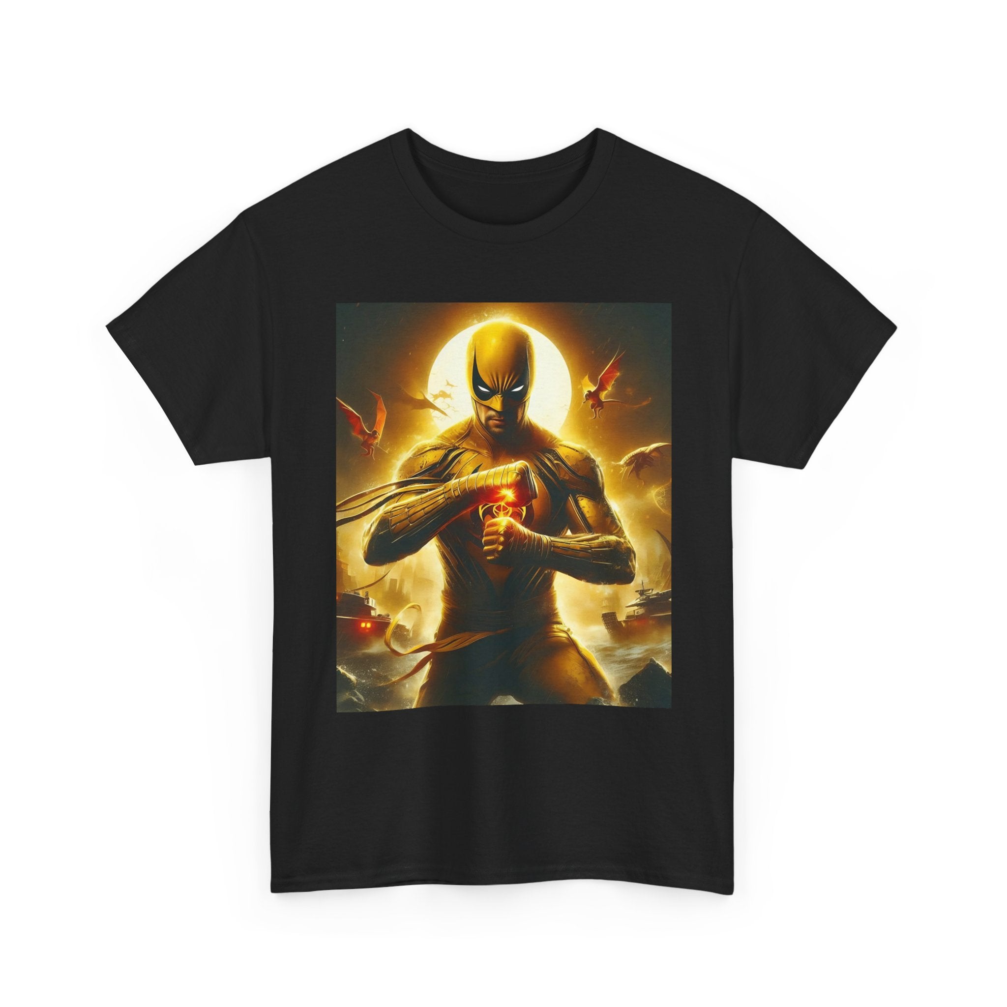Iron Fist (2) Unisex Tee - Wearable Super Hero Art, Unique Gift, Casual Ware, Birthday Present, Comic Book Apparel