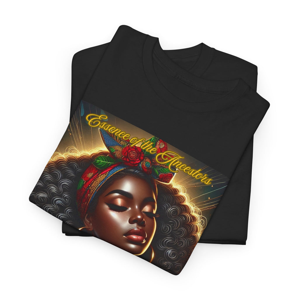 Essence of the Ancestors Unisex Tee - Wearable Afrocentric Art, Unique Gift, Casual Ware, Birthday Present, Celebration Apparel