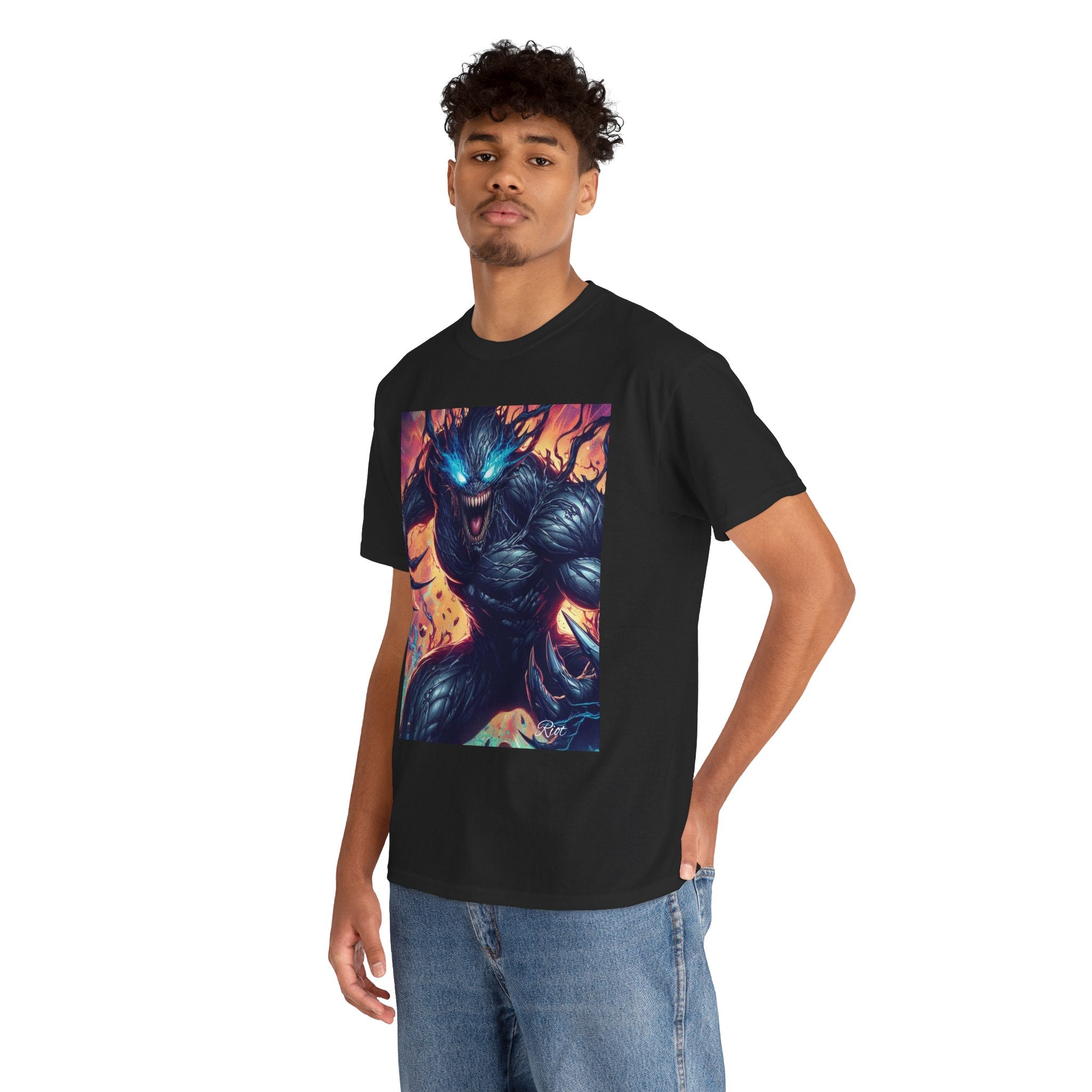 Riot (2) Unisex Tee - Wearable Super Hero Art, Unique Gift, Casual Ware, Birthday Present, Comic Book Apparel