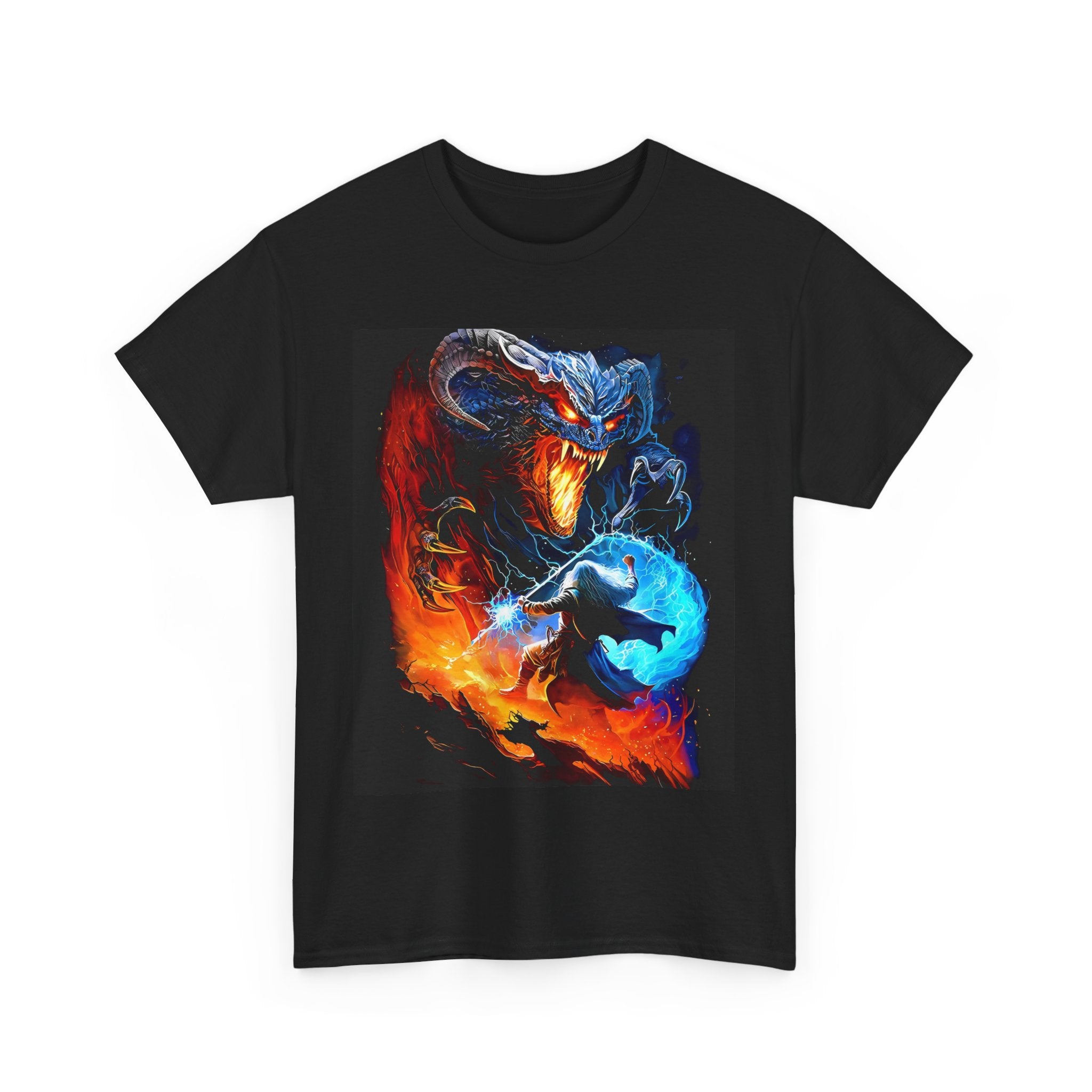Demons & Majic Unisex Tee - Wearable Art, Unique Gift, Casual Ware, Birthday Present, Halloween Apparel