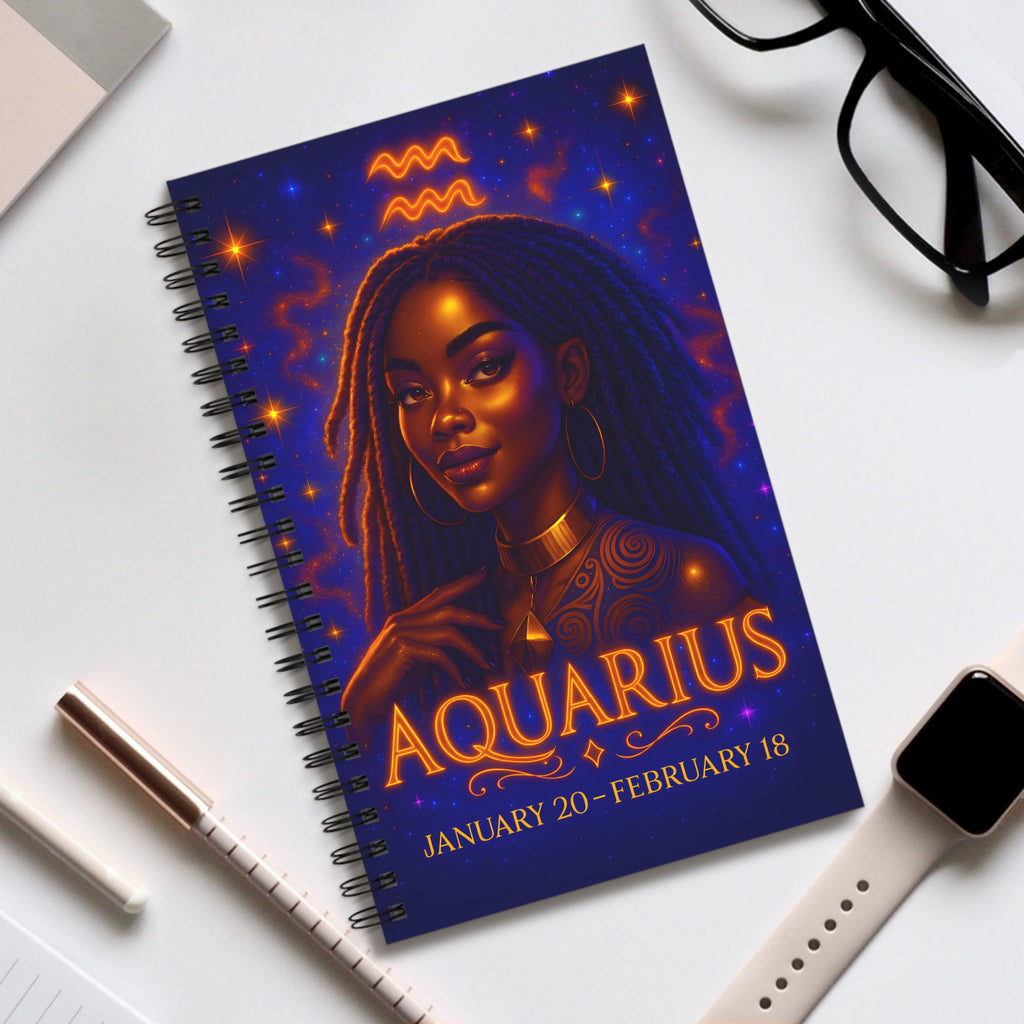 Essence of the Ancestors Zodiac Themed Spiral Journal