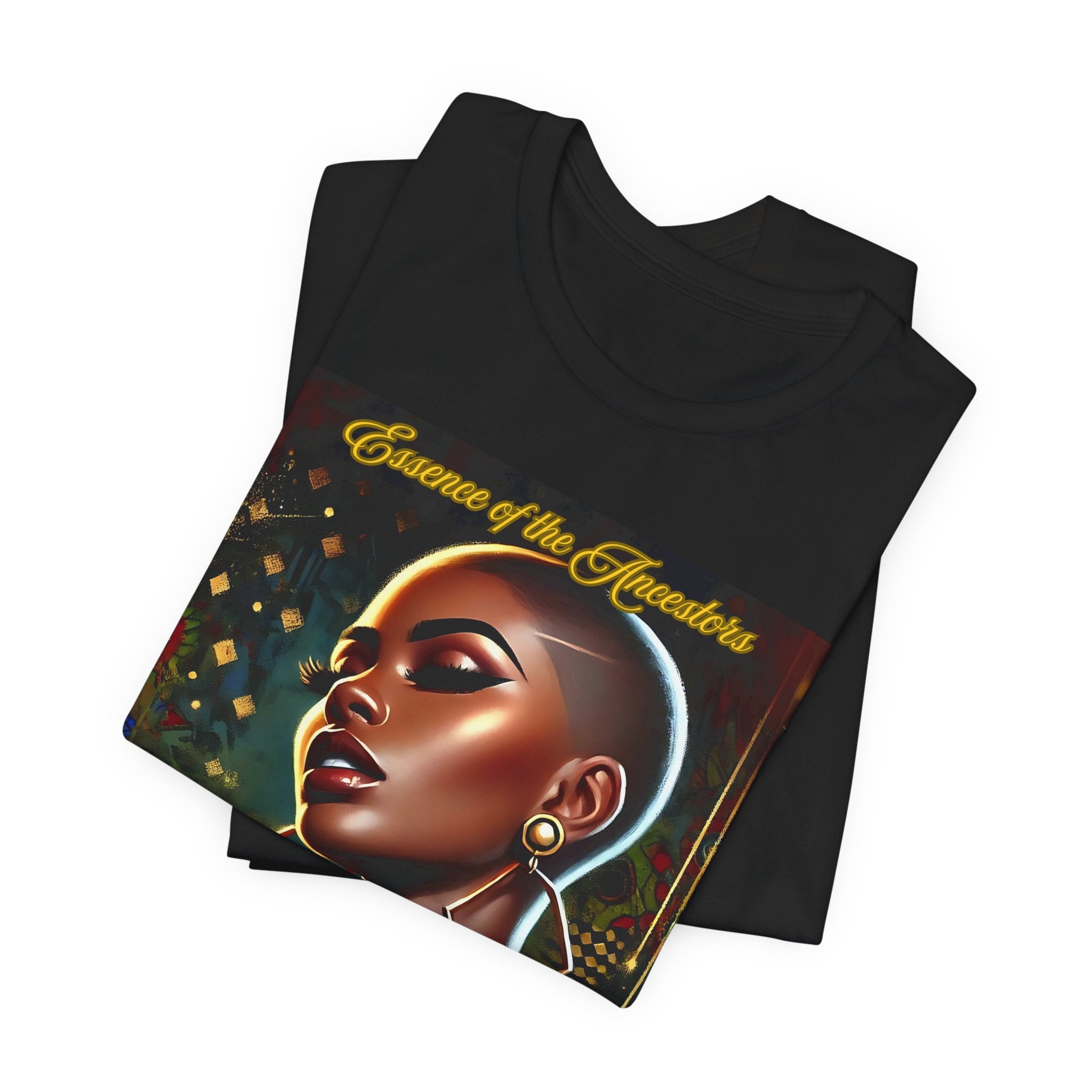 Essence of the Ancestors (Bold and Beautiful), Afrocentric Shirt, Gift for Her, Celebration of Heritage, Black History Month, Casual Wear