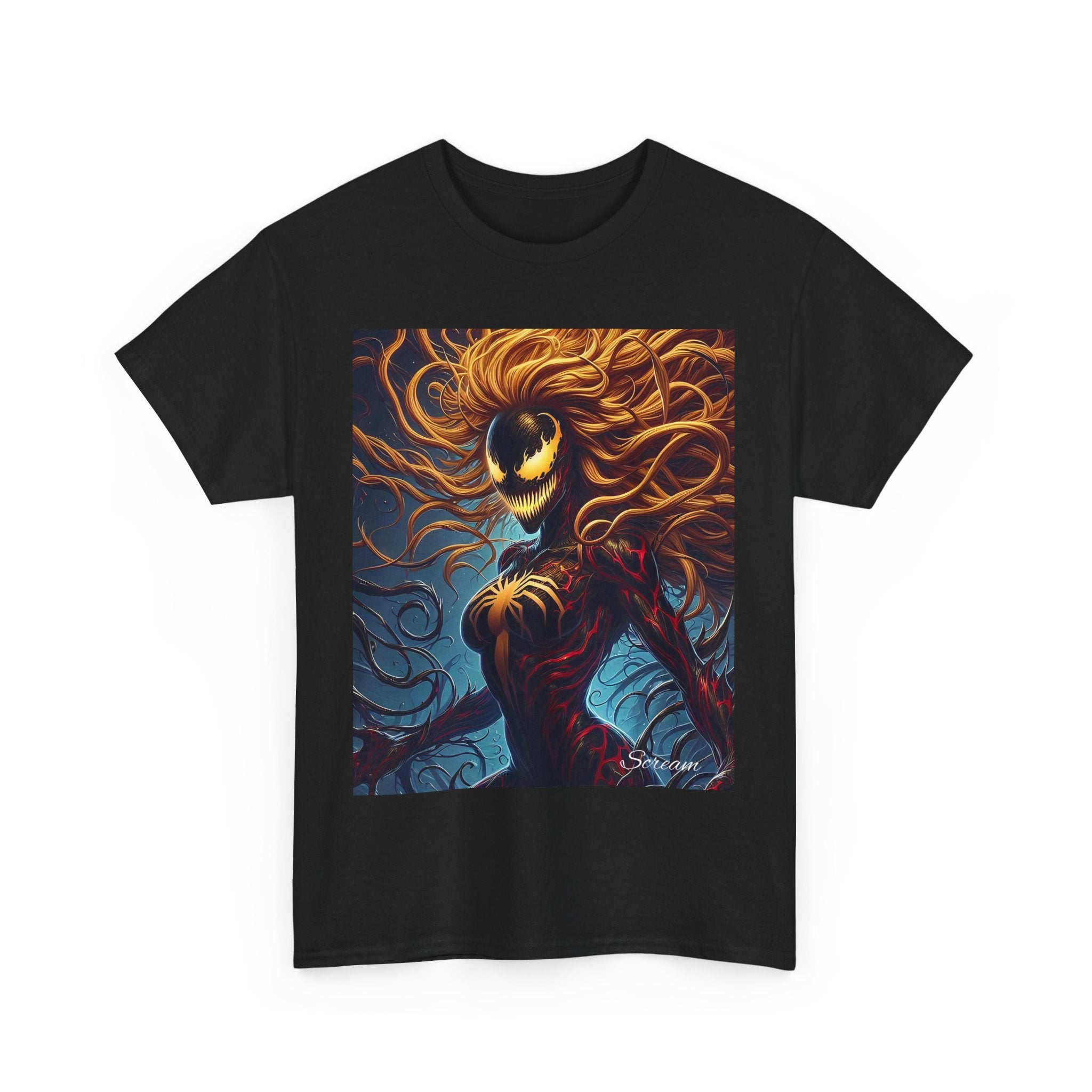 Scream Unisex Tee - Wearable Super Hero Art, Unique Gift, Casual Ware, Birthday Present, Comic Book Apparel