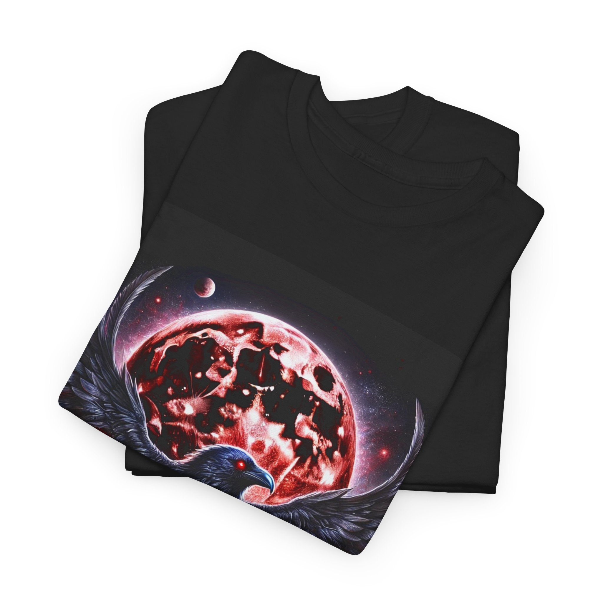 Halloween Nightmares (Blood Crow) Unisex Tee - Wearable Art, Unique Gift, Casual Ware, Birthday Present, Halloween Apparel