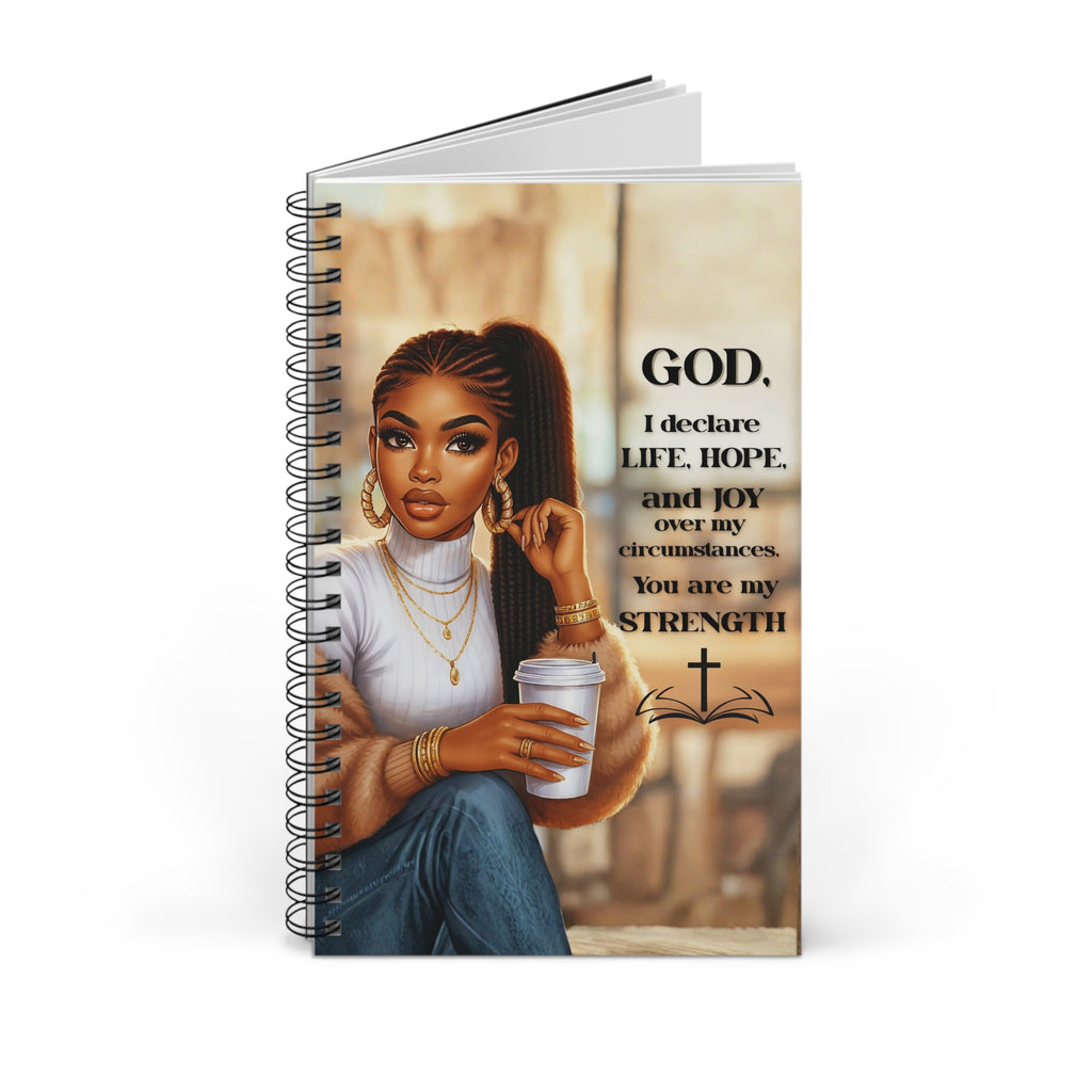 Essence of the Ancestors Inspirational Themed Spiral Journal