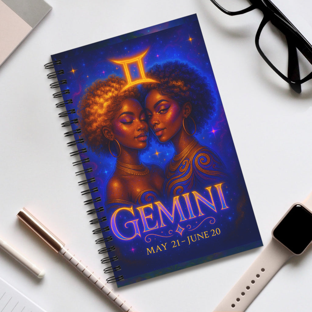 Essence of the Ancestors Zodiac Themed Spiral Journal