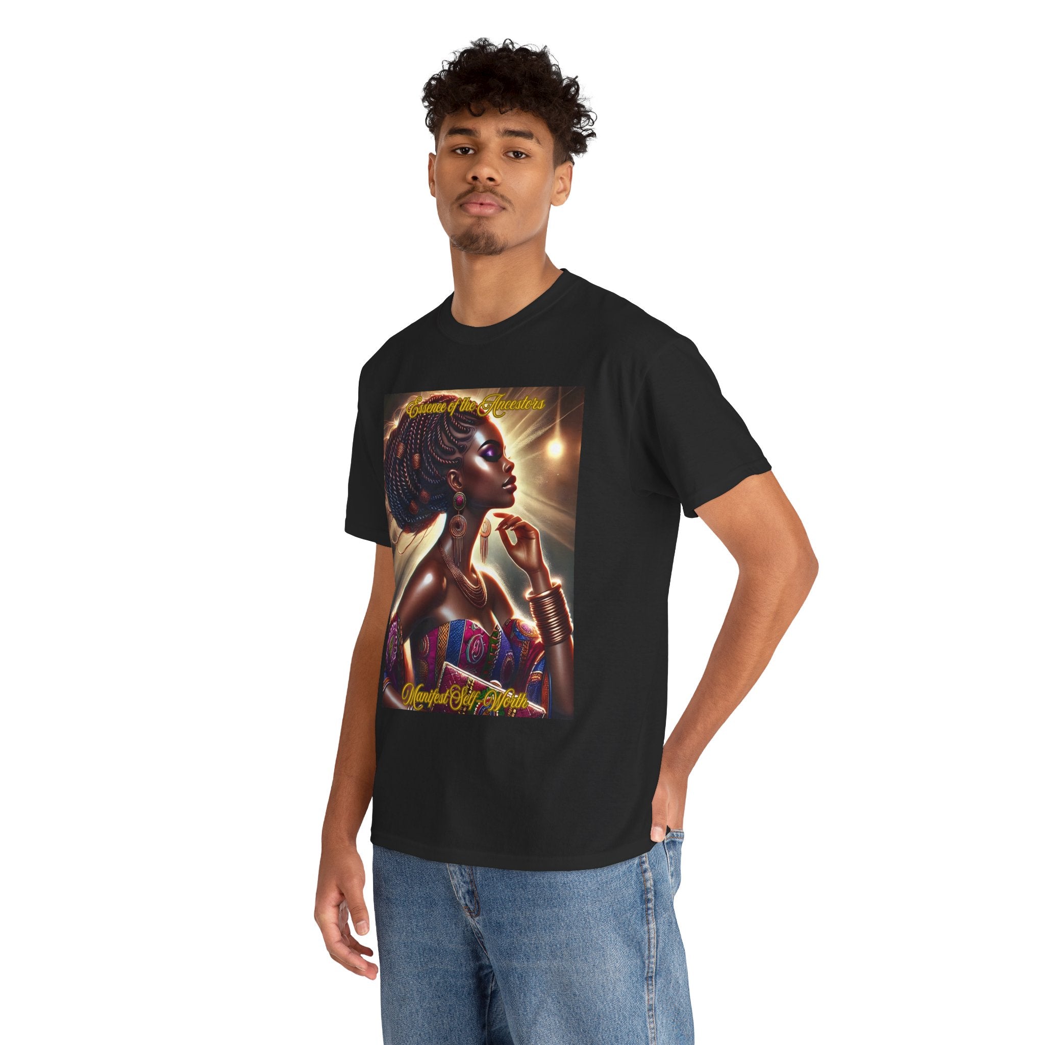 Essence of the Ancestors (Keep Dreaming) Unisex Tee - Wearable Afrocentric Art, Unique Gift, Casual Ware, Birthday Present, Celebration Apparel