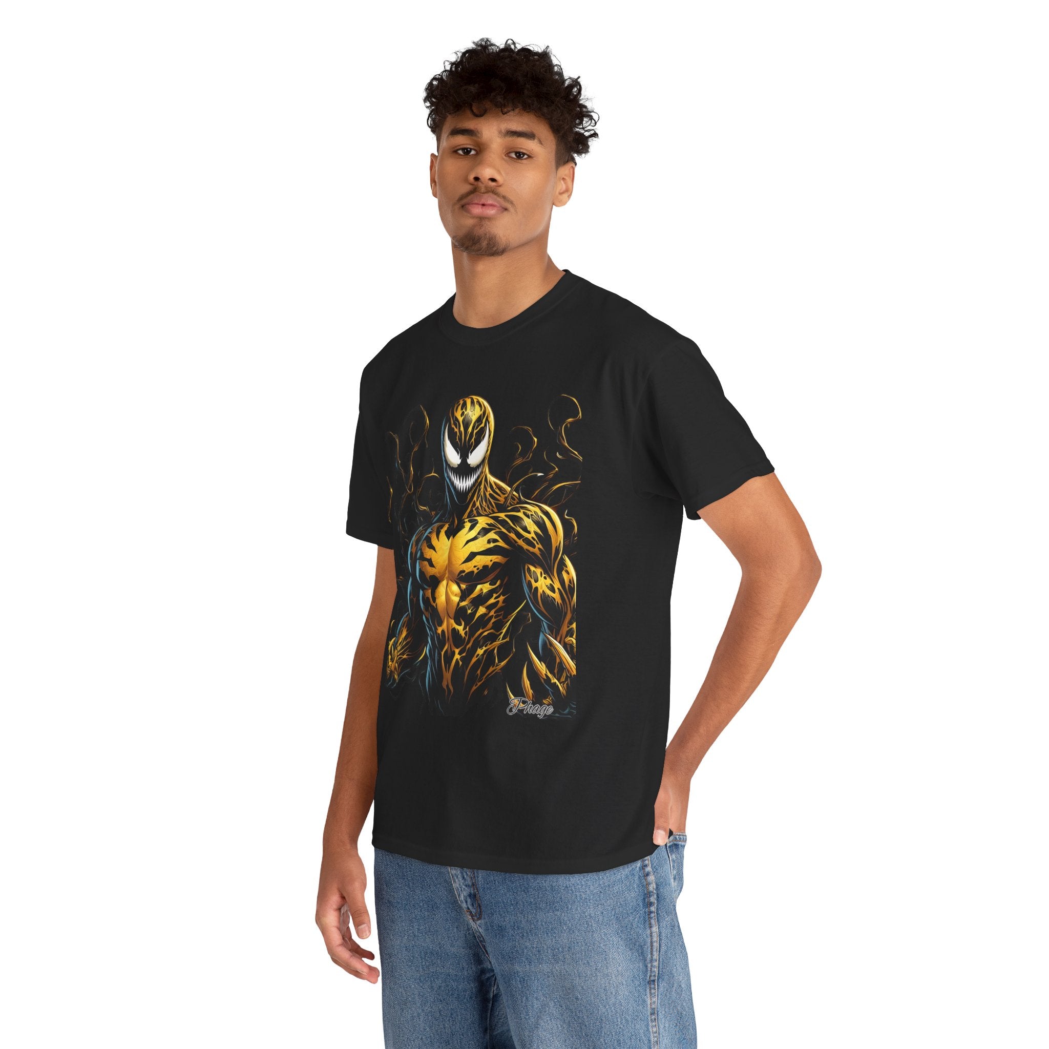 Phage (2) Unisex Tee - Wearable Super Hero Art, Unique Gift, Casual Ware, Birthday Present, Comic Book Apparel