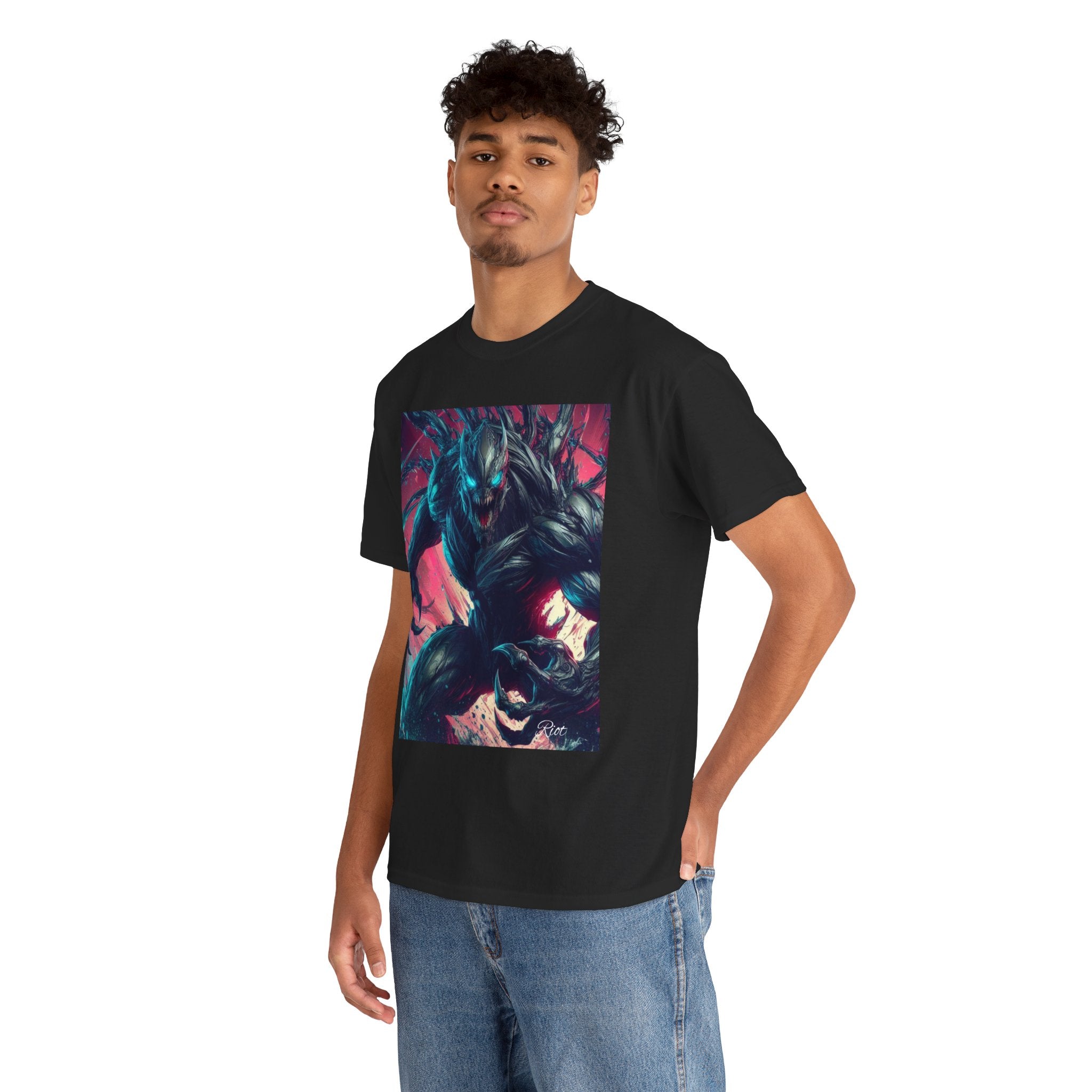 Riot Unisex Tee - Wearable Super Hero Art, Unique Gift, Casual Ware, Birthday Present, Comic Book Apparel