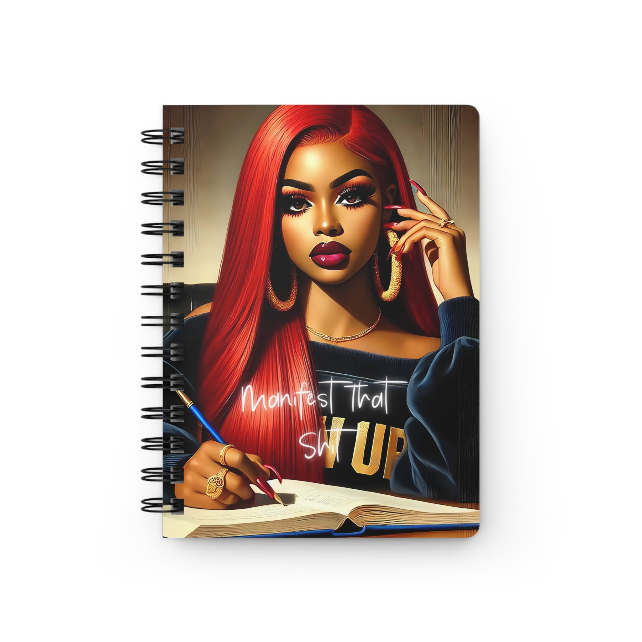 Essence Manifest That Shit | Motivational Notebook, Dream Journal, Manifestation Diary, Self-Care Gift, [...]