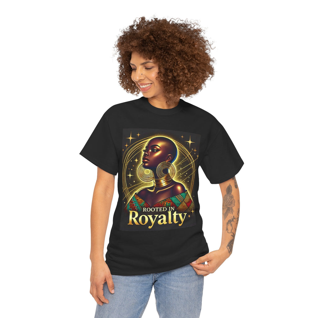 Essence of the Ancestors (Rooted In Royalty) Unisex Tee - Wearable Afrocentric Art, Unique Gift, Casual Ware, Birthday Present, Celebration Apparel