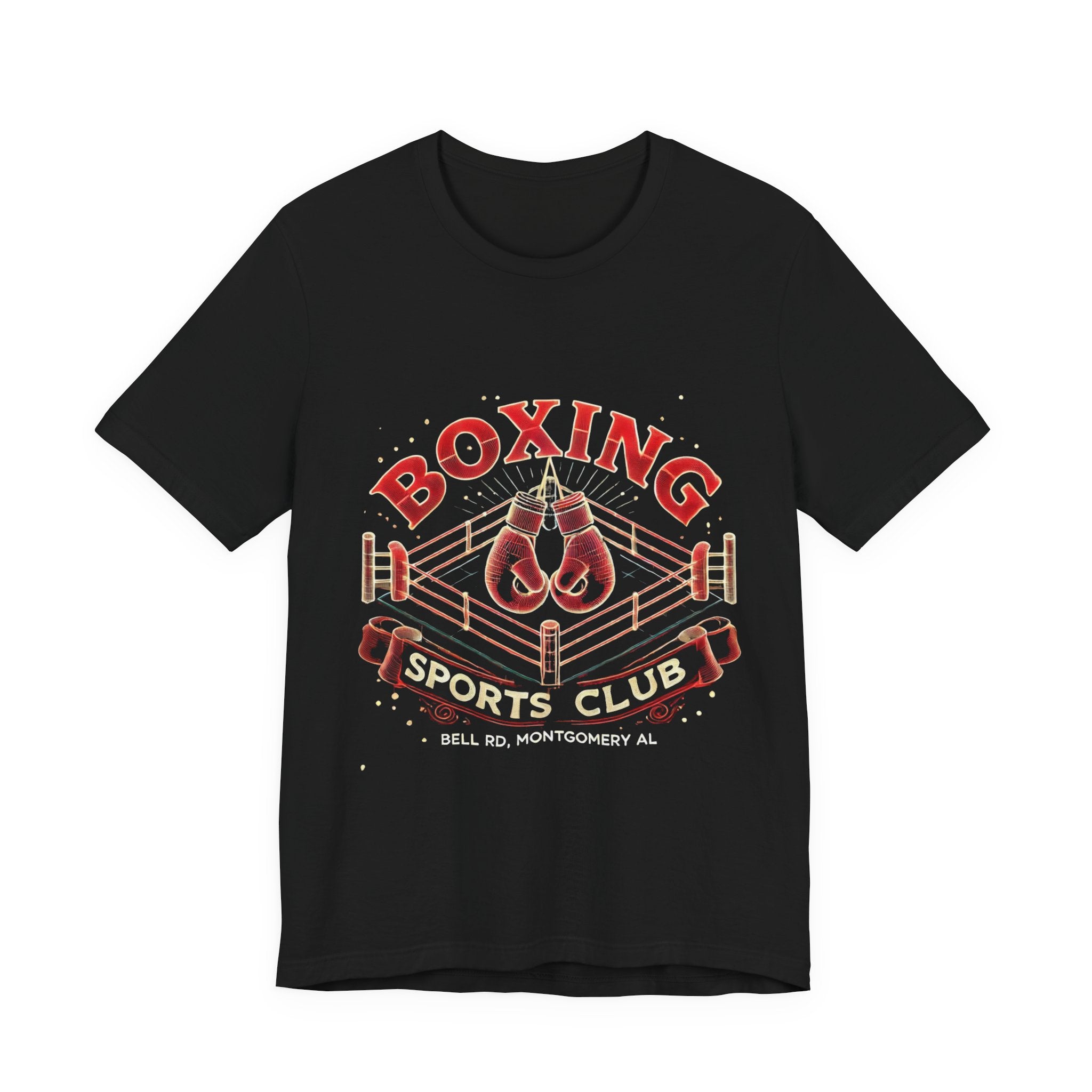 Essence Boxing Sports Club Tee - Unisex Jersey Short Sleeve, Perfect for Sports Fans, Boxing Lovers, Event Apparel, Gym Wear, Gift for Athletes
