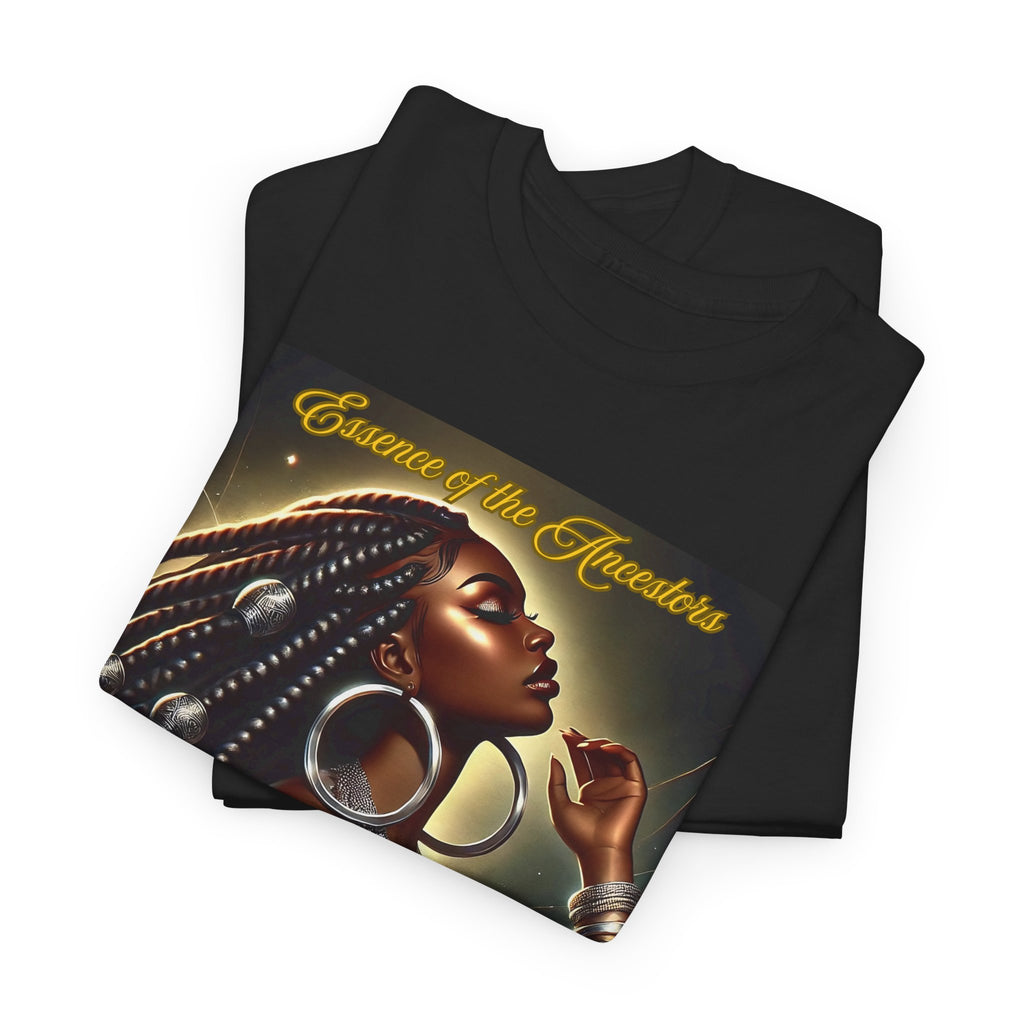 Essence of the Ancestors (Create Your Reality) Unisex Tee - Wearable Afrocentric Art, Unique Gift, Casual Ware, Birthday Present, Celebration Apparel
